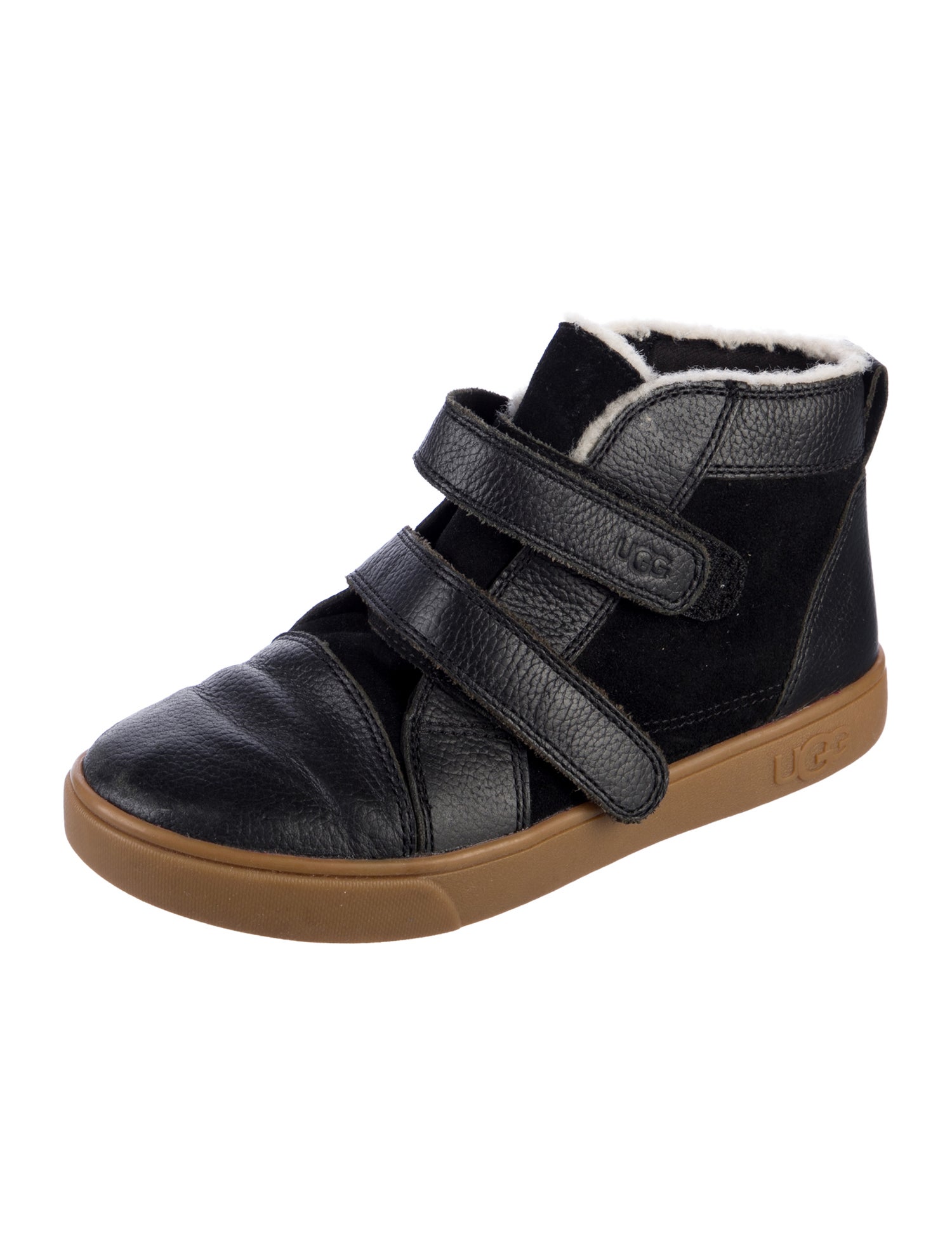 UGG toddler boys' black shoes