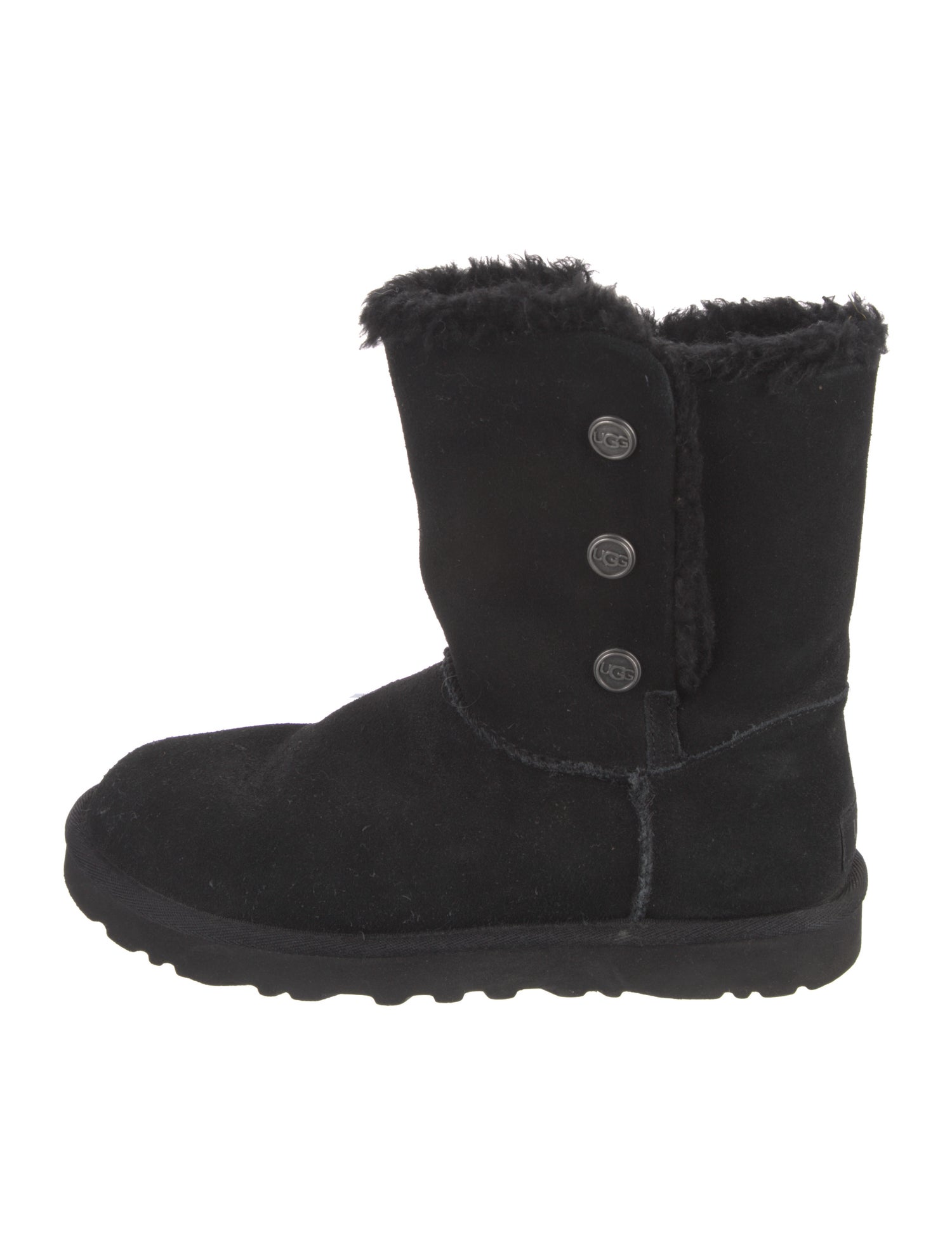 UGG Suede Bow Accents Boots