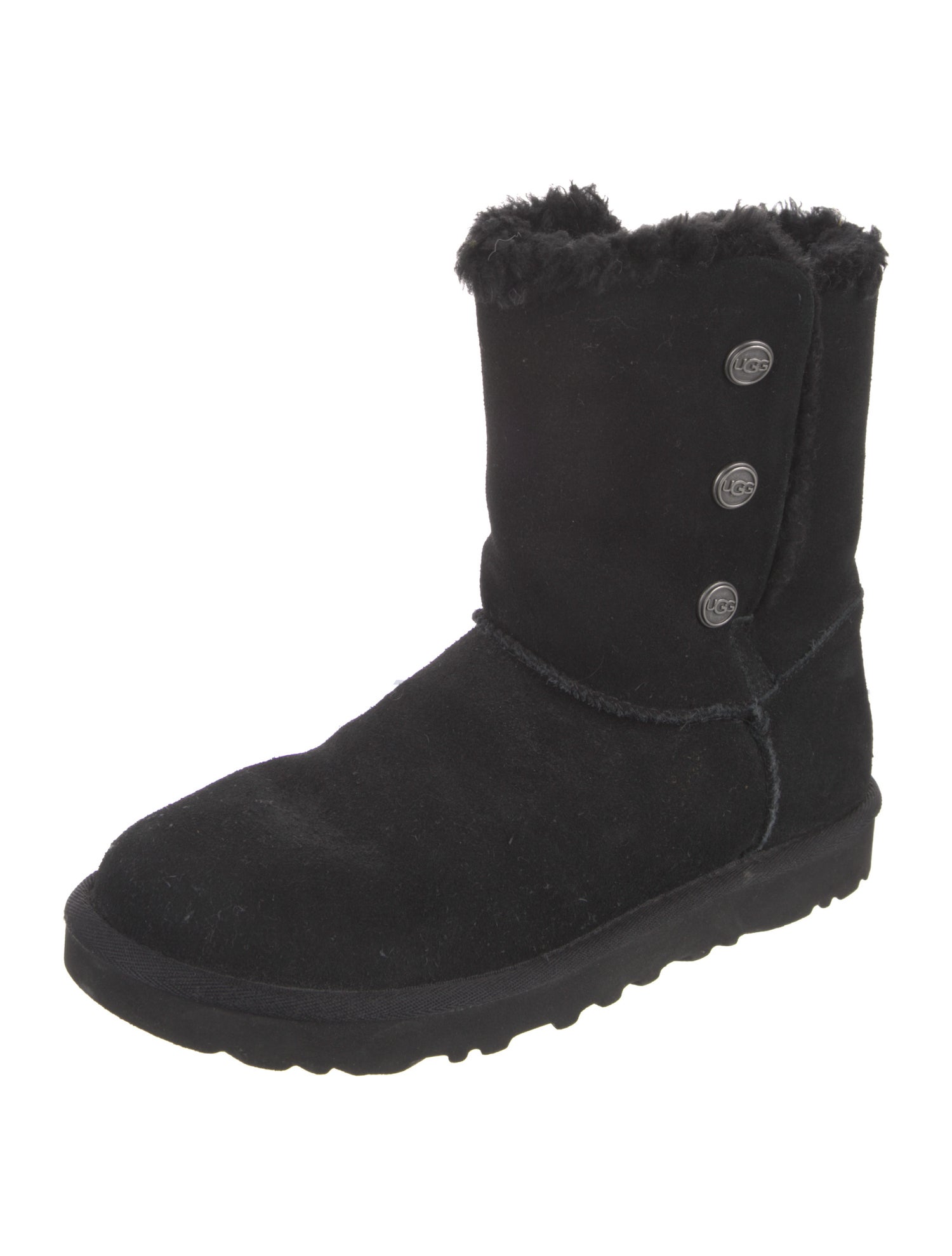 UGG Suede Bow Accents Boots