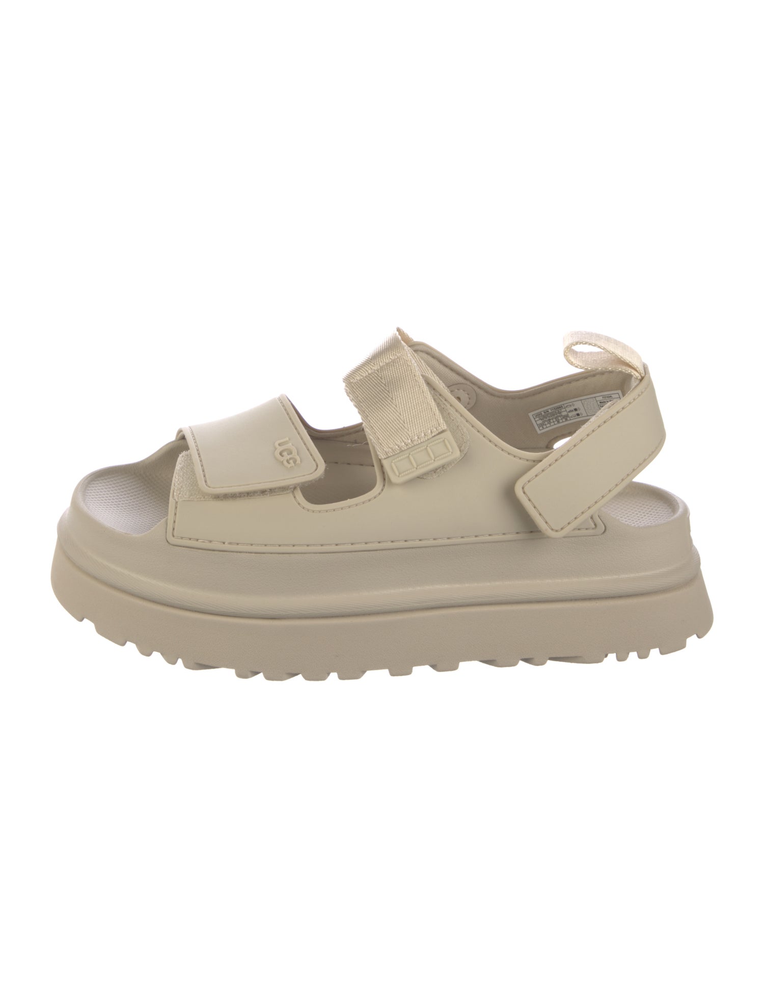 UGG Rubber Slingback Sandals