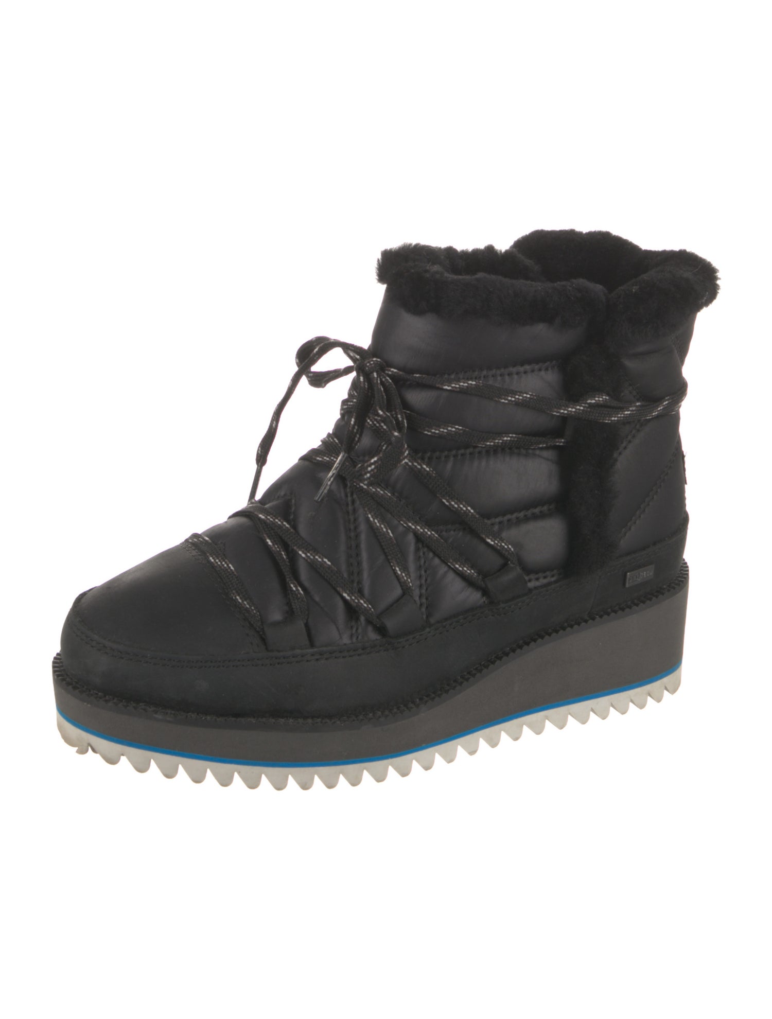 UGG Nylon Lace-Up Boots