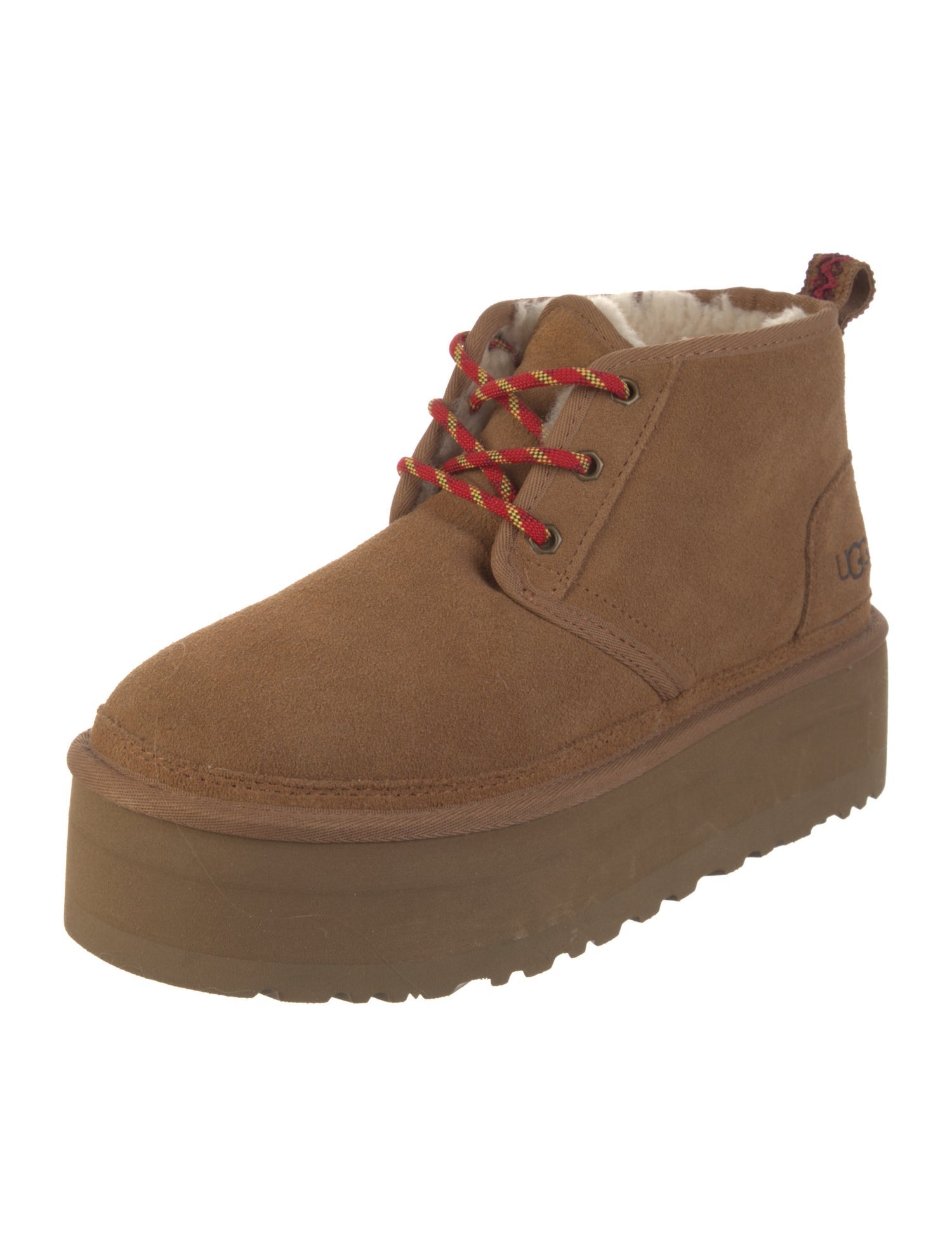 UGG Suede Lace-Up Boots
