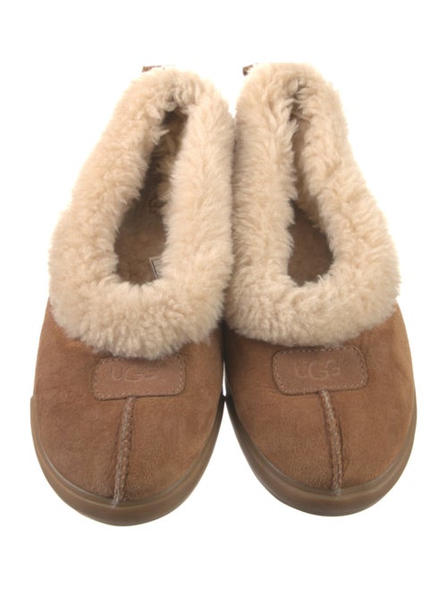 UGG Suede Colorblock Pattern Flats