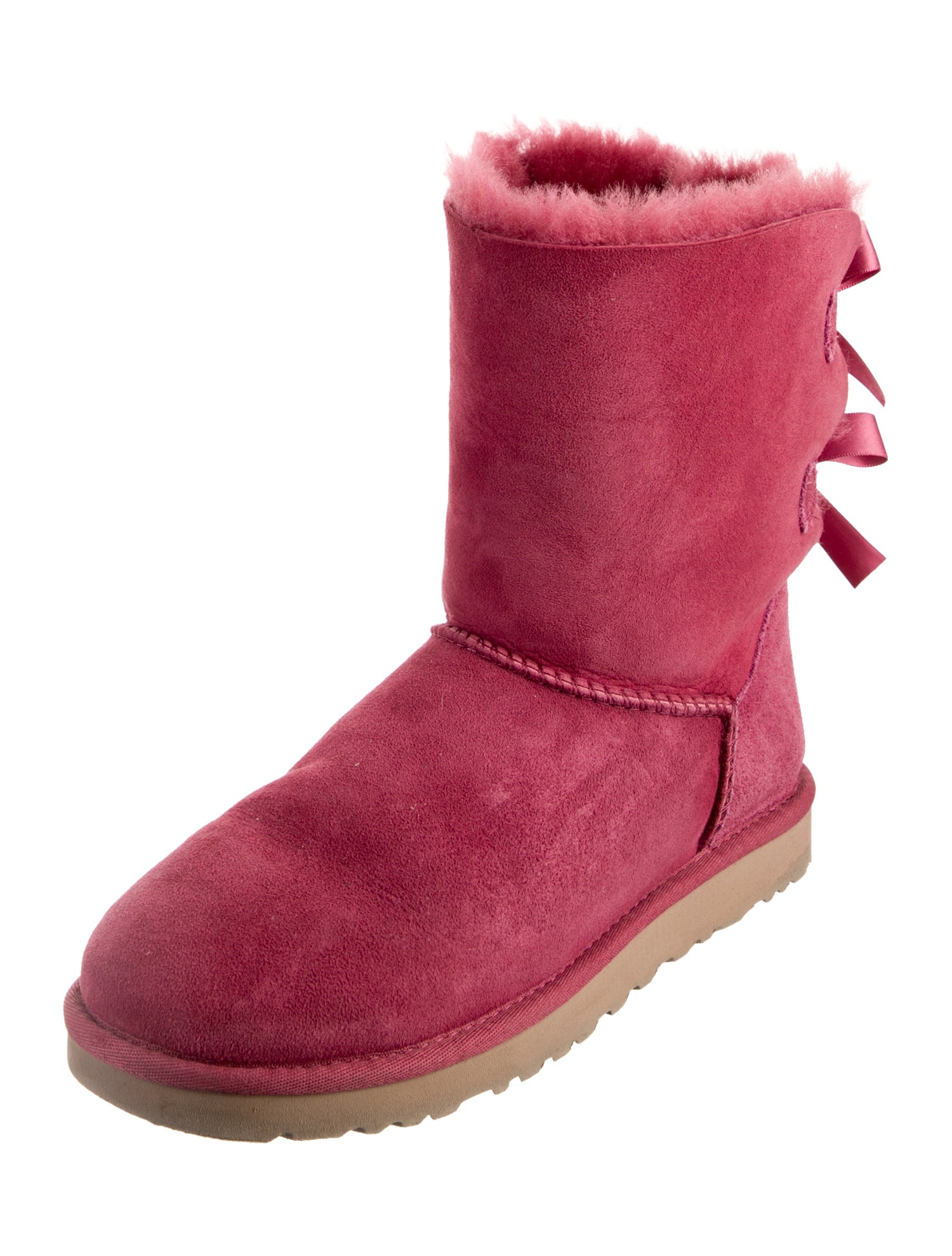 UGG Suede Bow Accents Boots