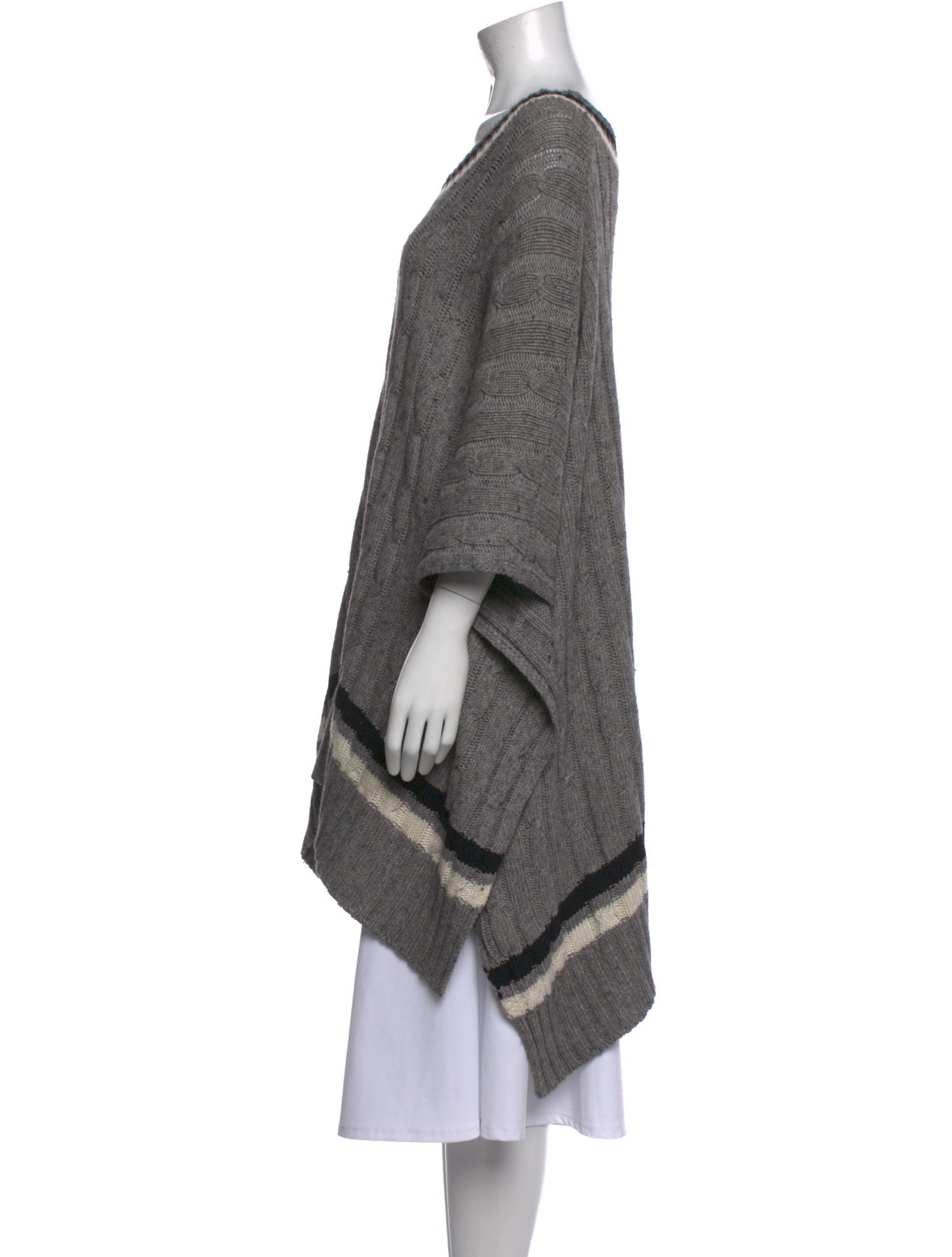 UGG Striped V-Neck Sweater