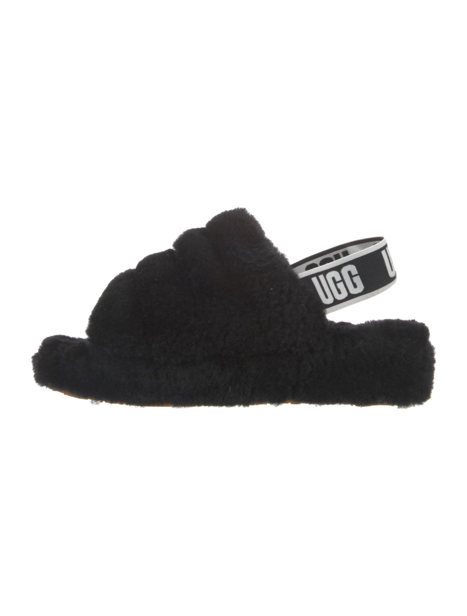 UGG Shearling Slingback Sandals