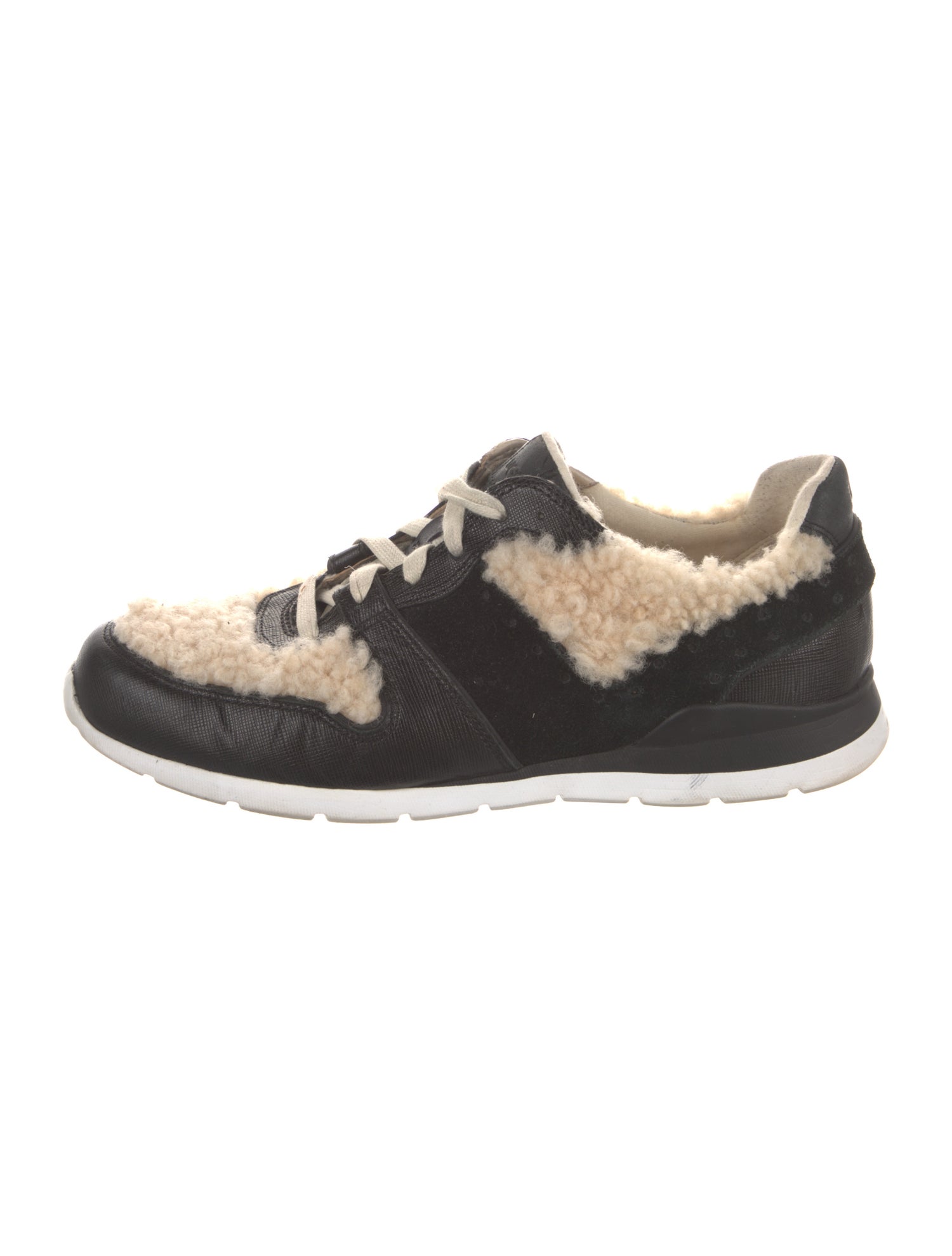 UGG Leather Animal Print Sneakers