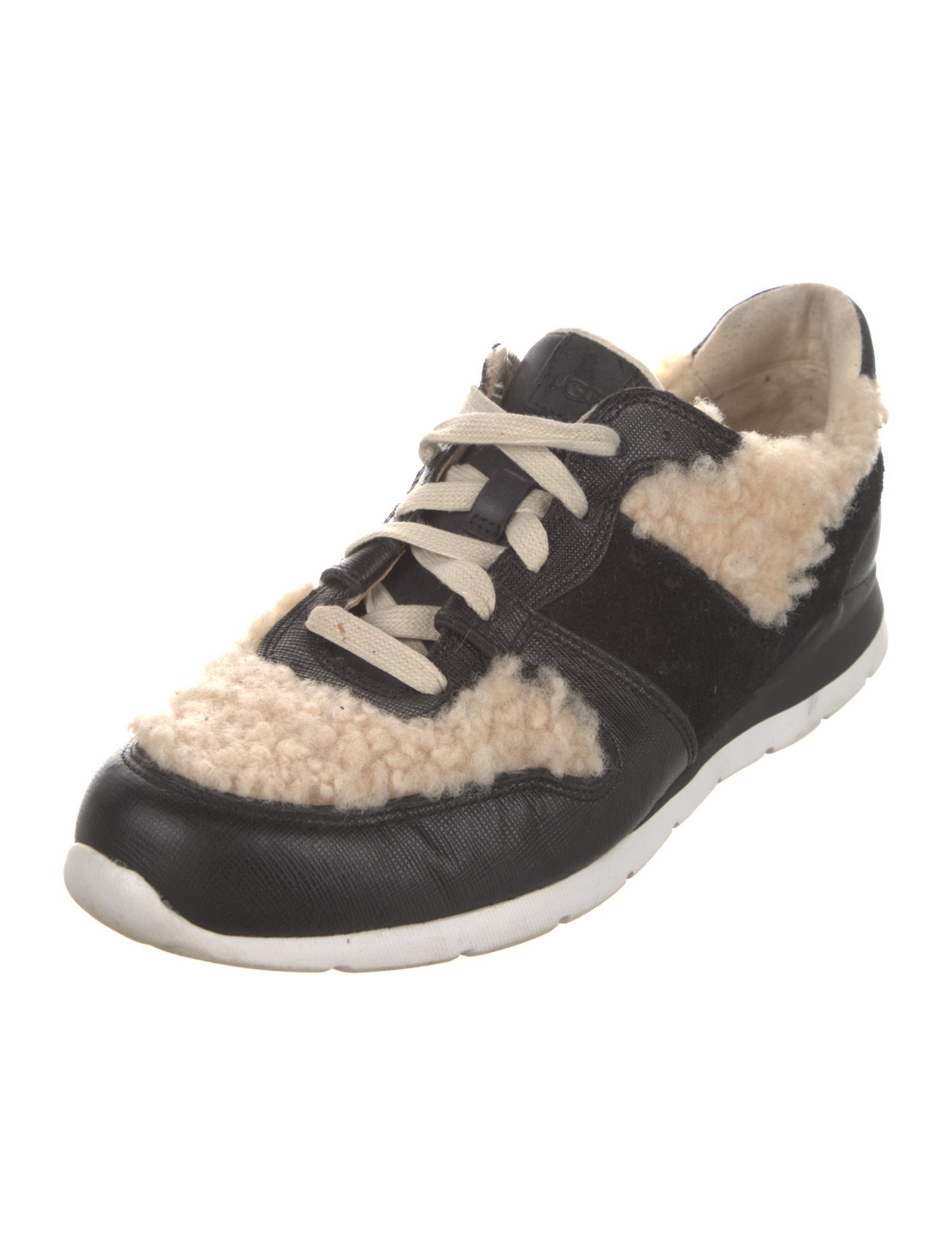 UGG Leather Animal Print Sneakers