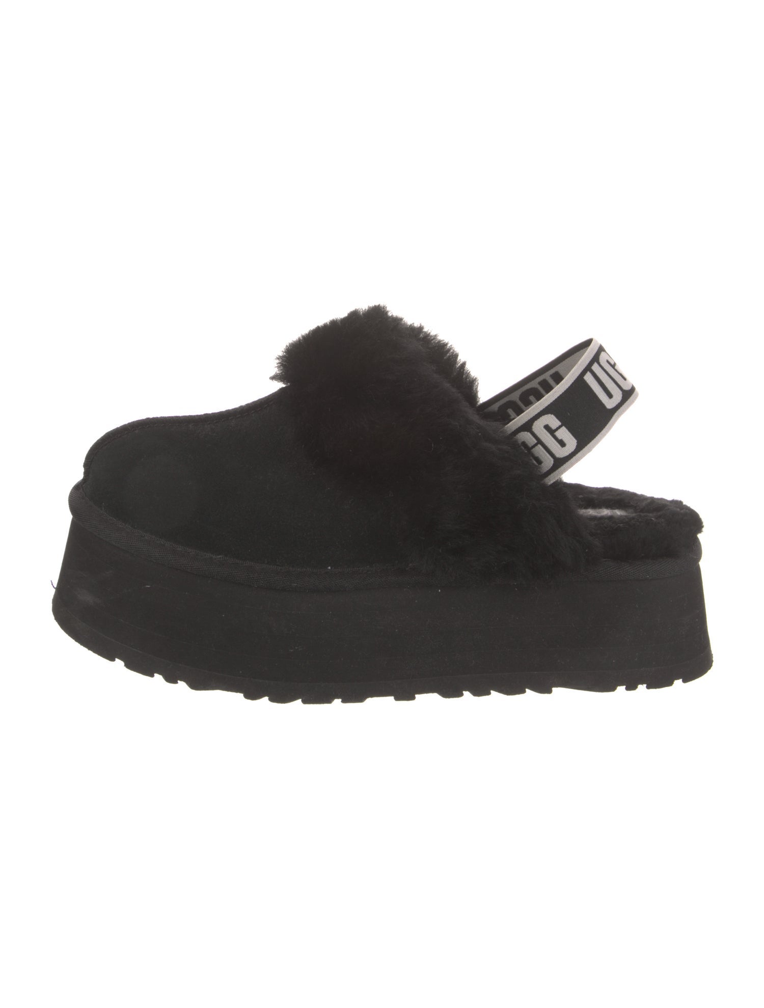 UGG Suede Grosgrain Trim Slingback Flats