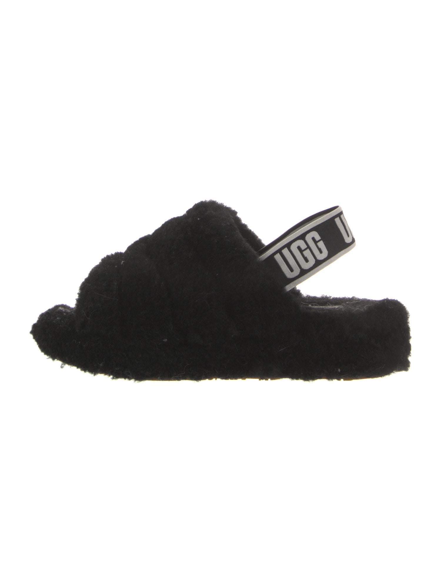 UGG Shearling Slingback Sandals