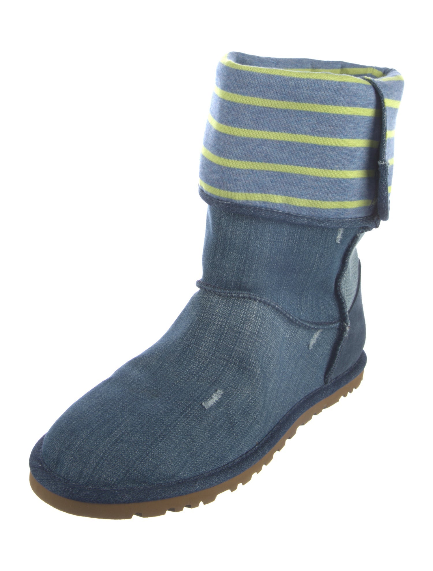 UGG Denim Printed Boots