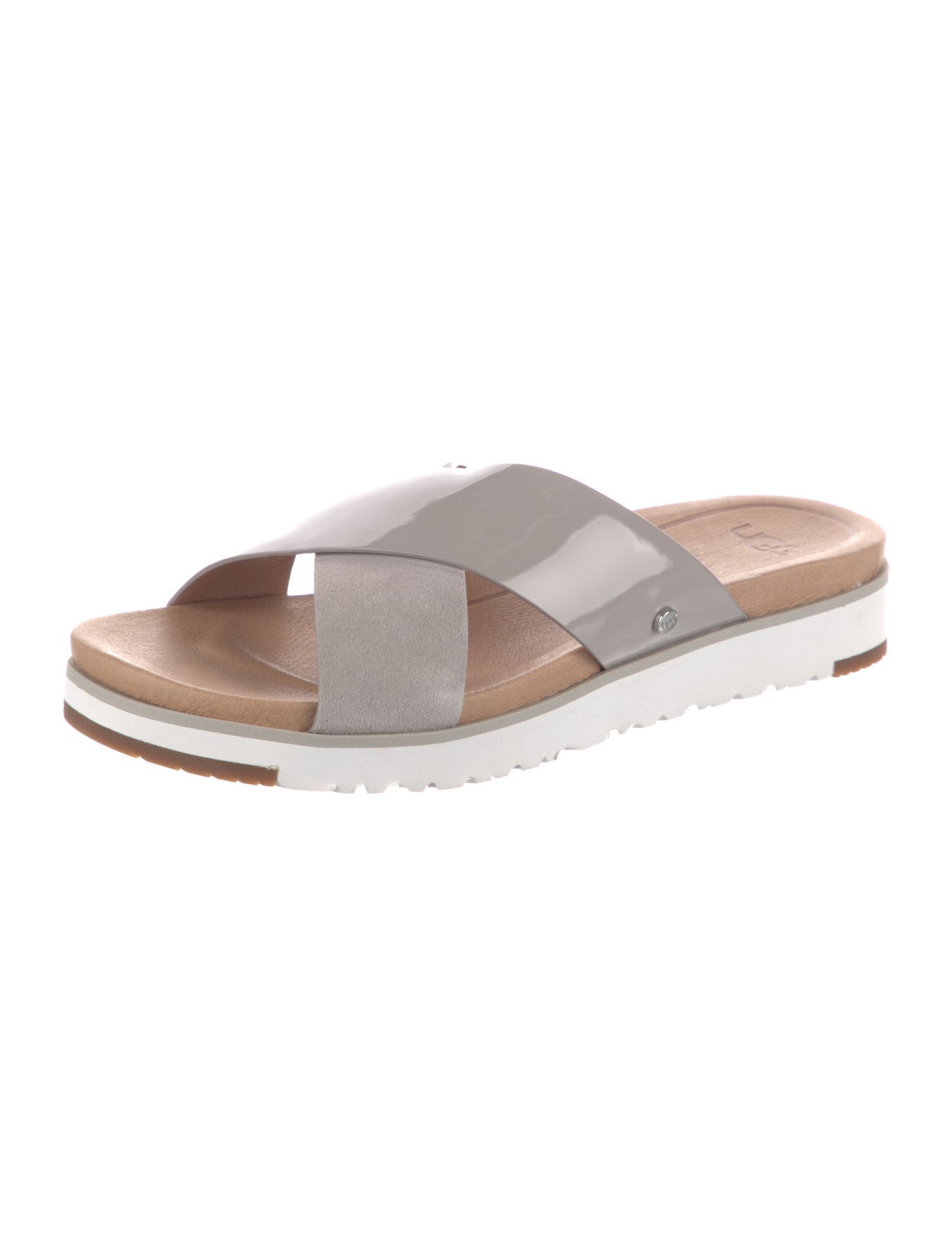 UGG Leather Slides