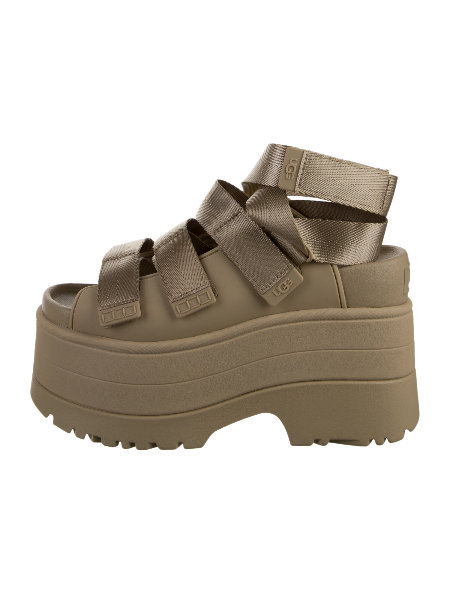 UGG Rubber Slingback Sandals