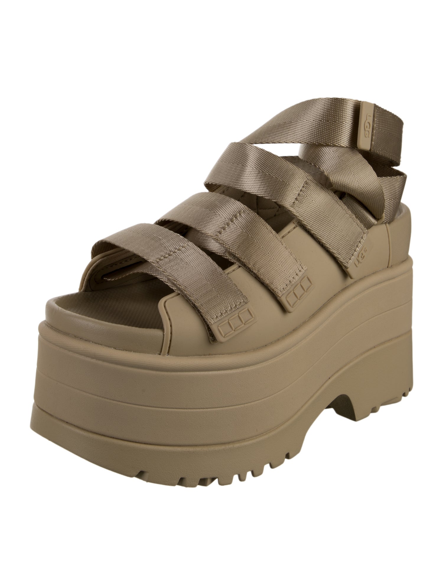 UGG Rubber Slingback Sandals