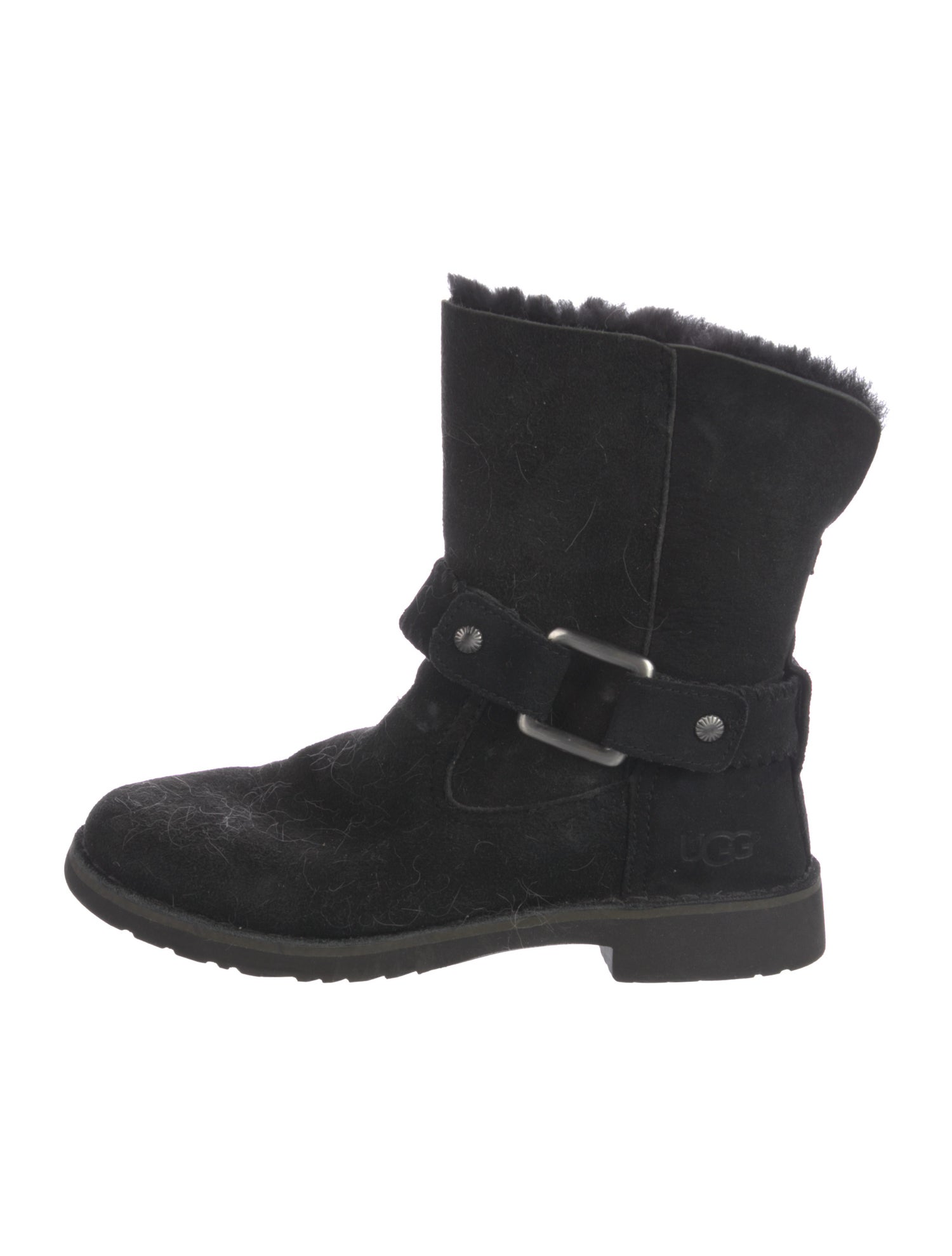 UGG Suede Moto Boots