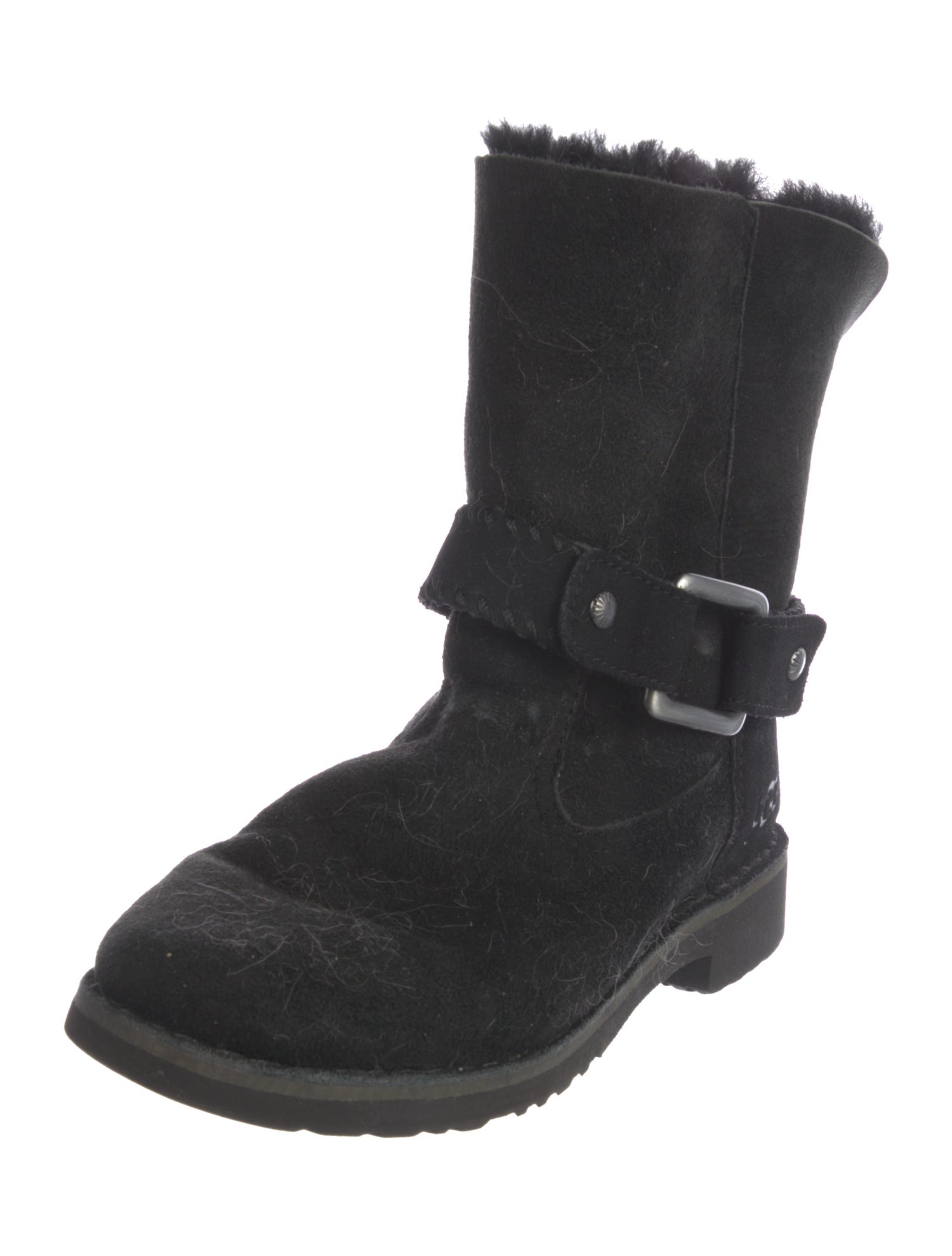 UGG Suede Moto Boots