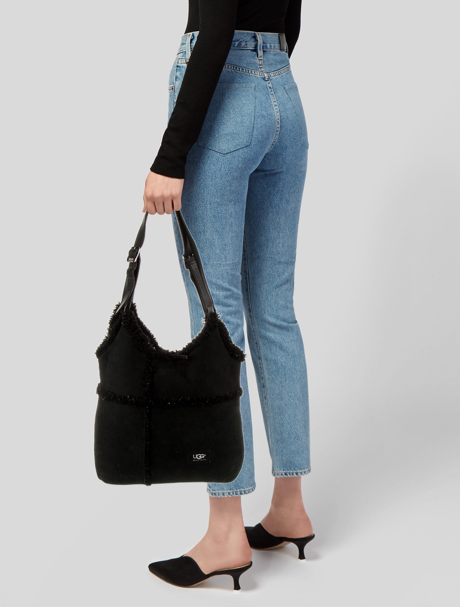 UGG Suede Shoulder Bag