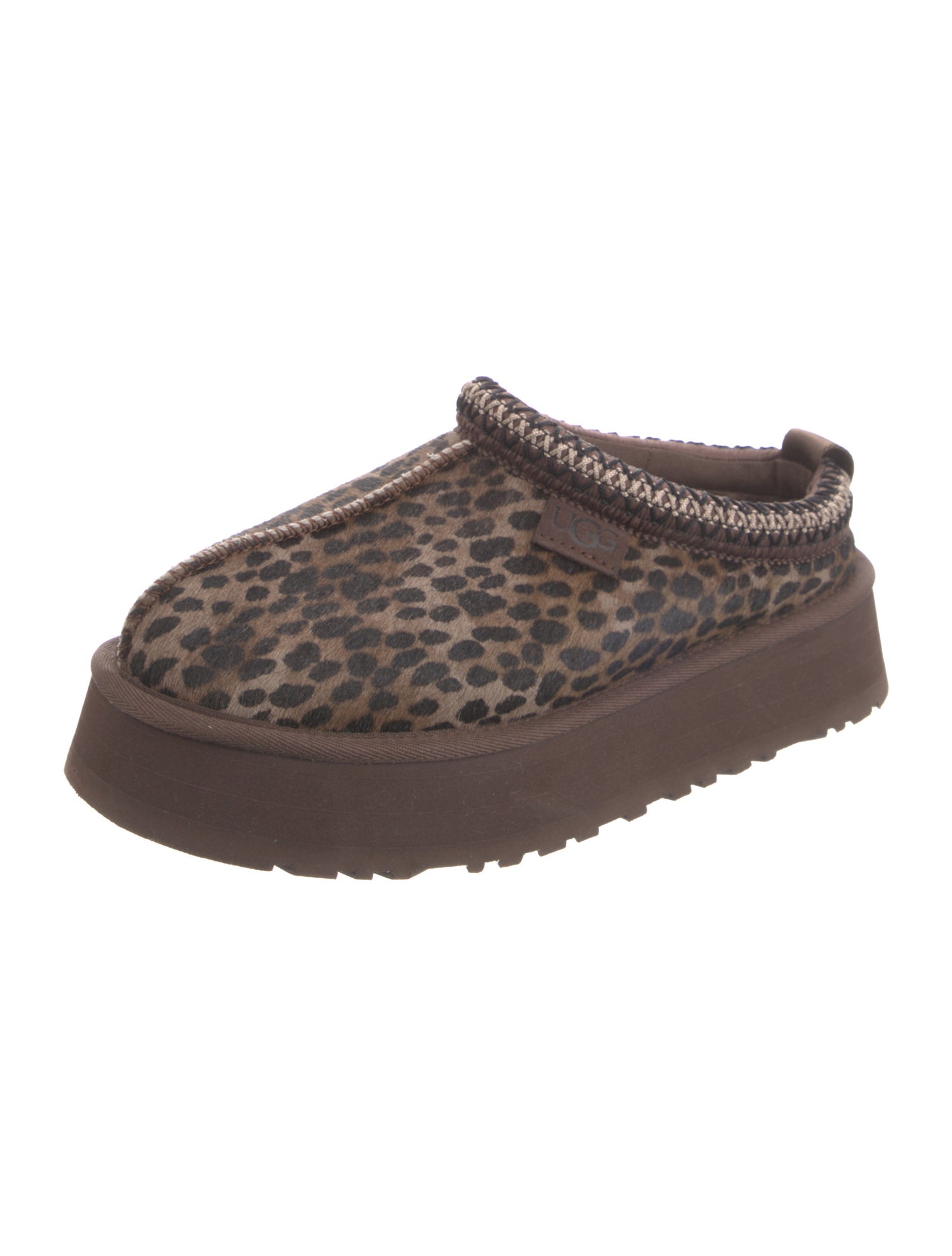 UGG Ponyhair Animal Print Flats