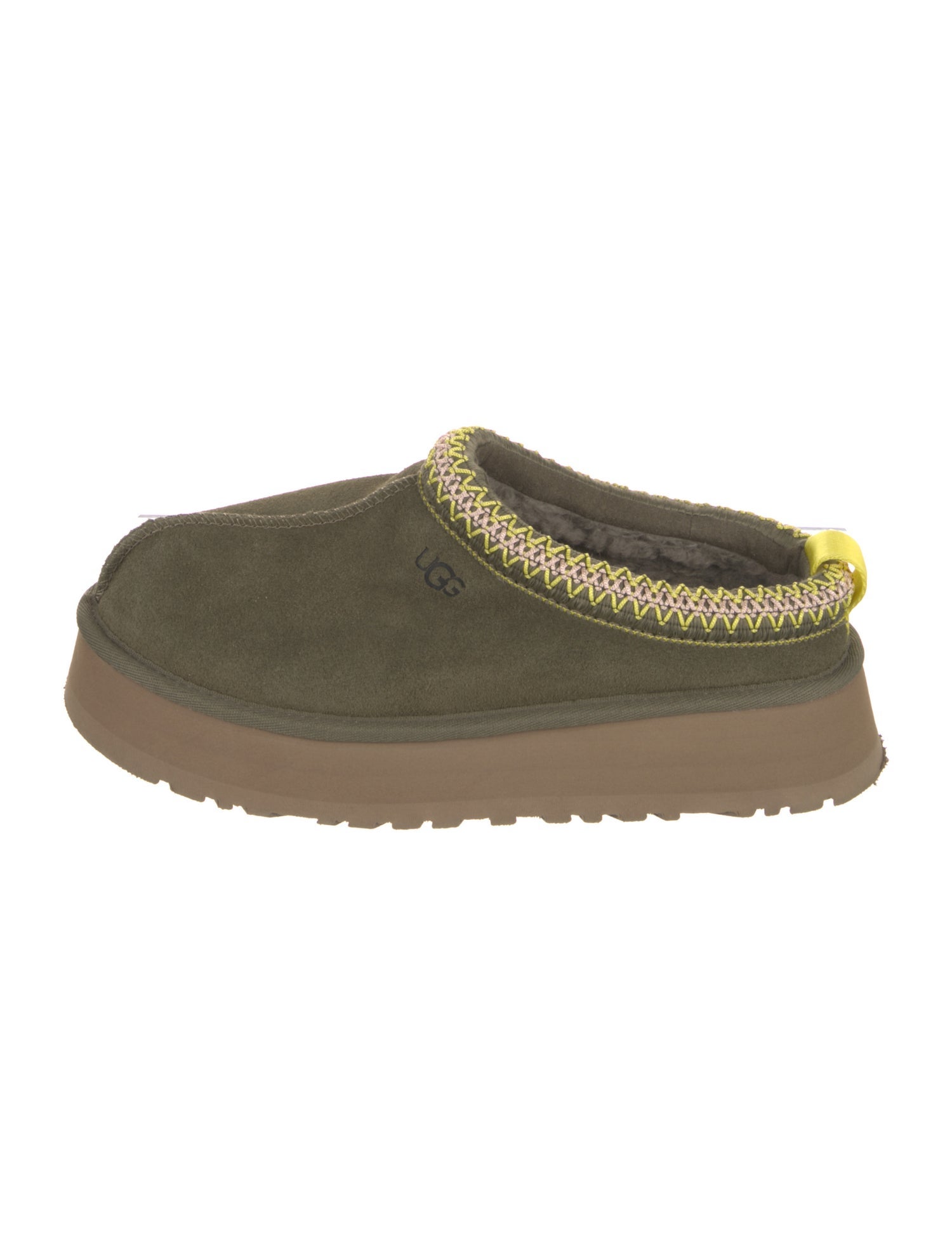 UGG Suede Embroidered Accent Oxfords