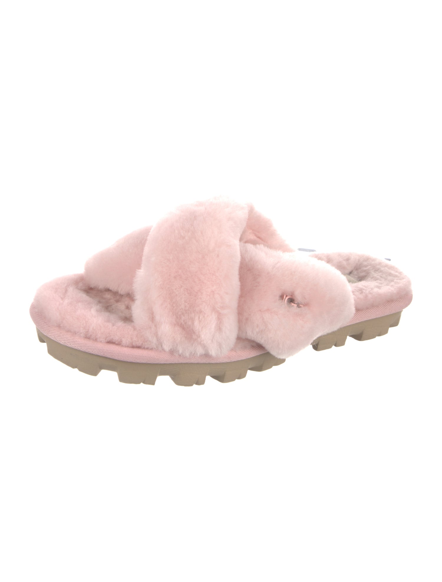 UGG Faux Fur Slides