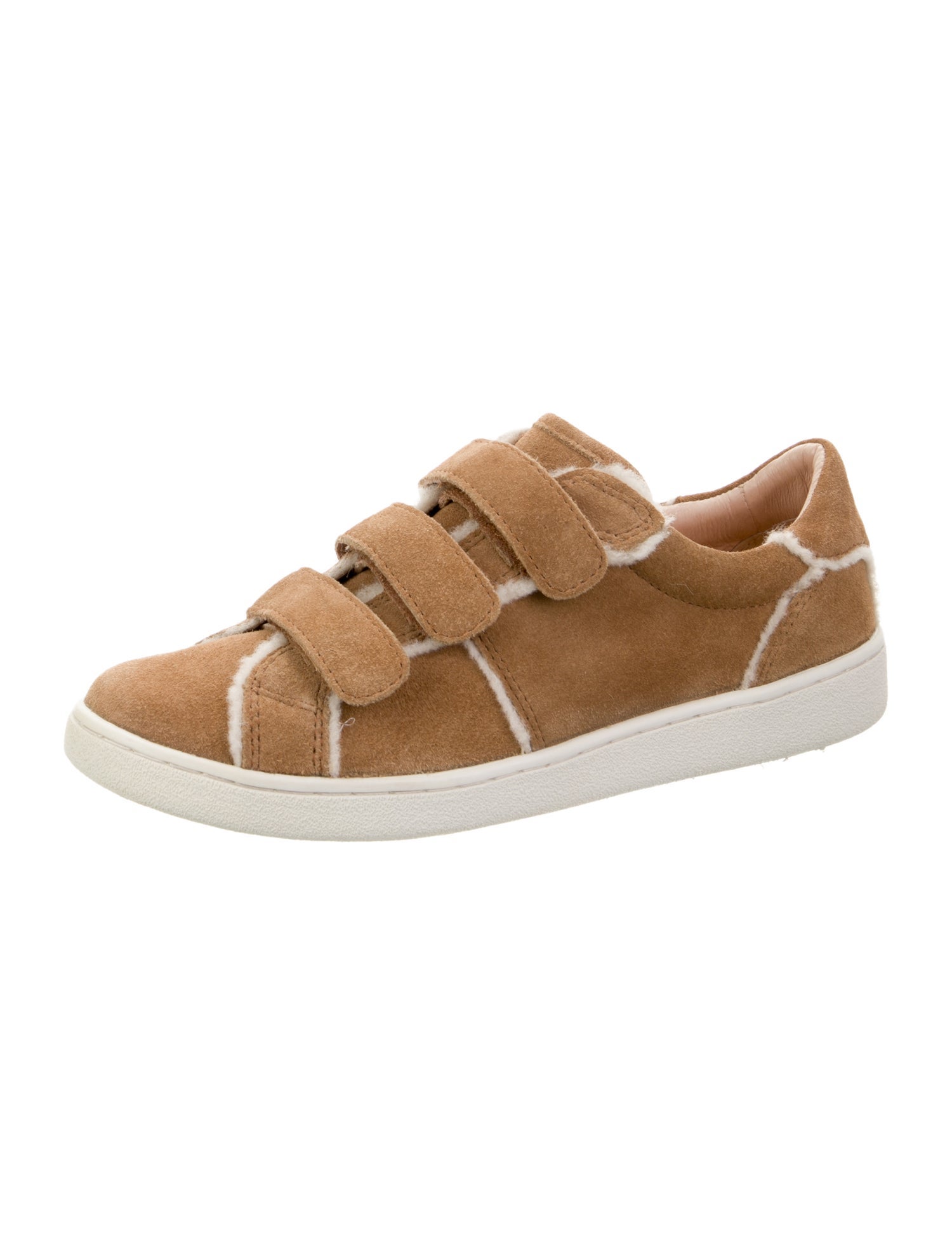 UGG Suede Colorblock Pattern Sneakers