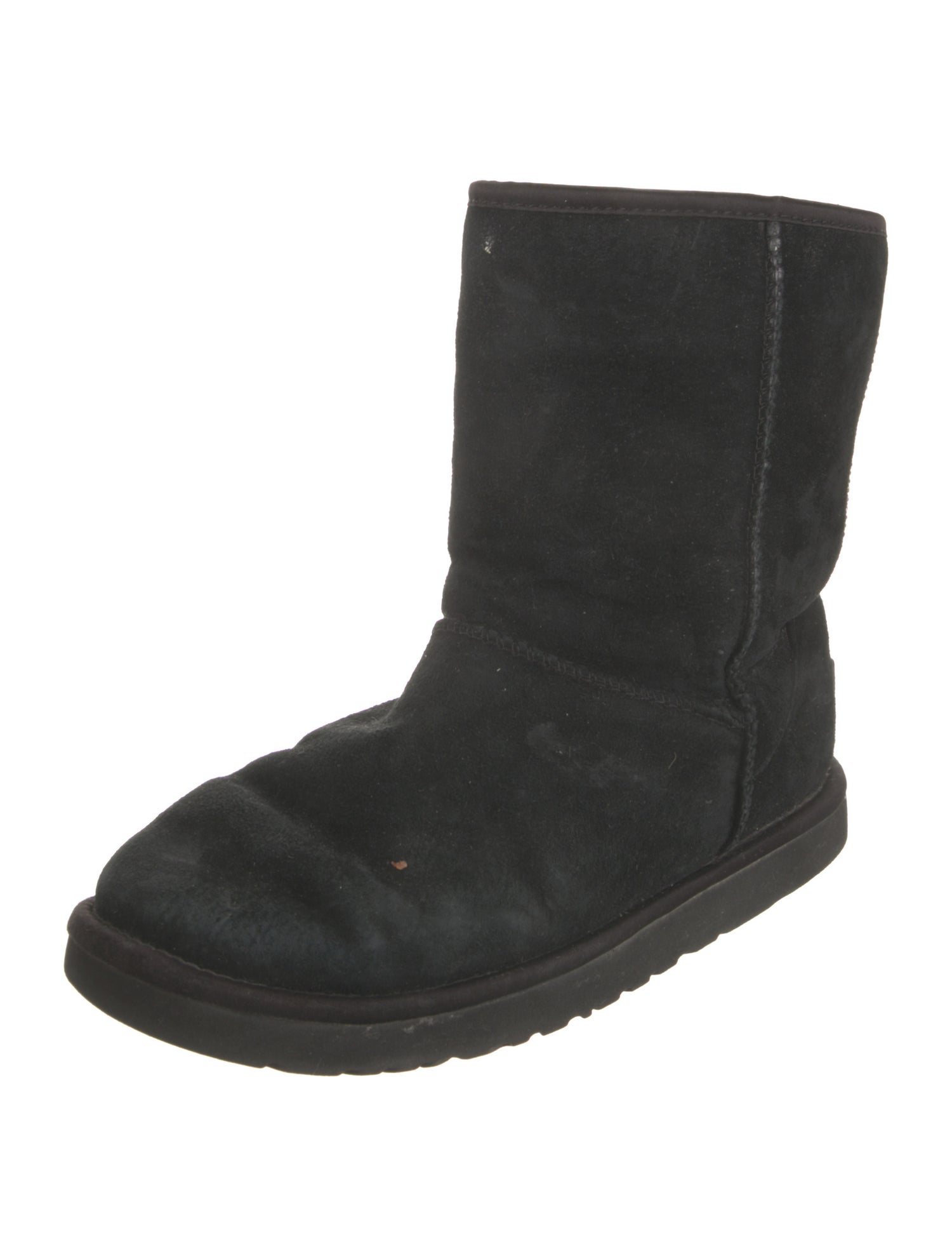 UGG Suede Crystal Embellishments Boots