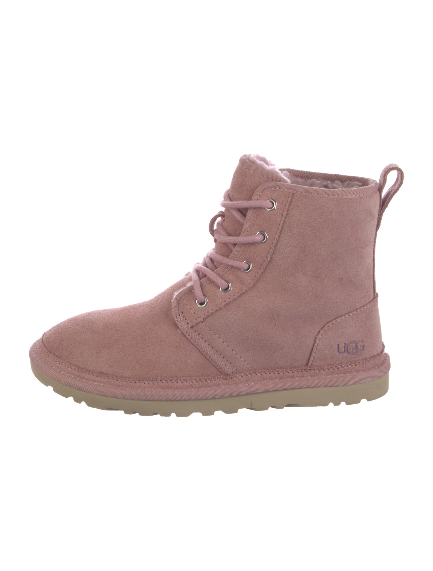 UGG Suede Lace-Up Boots