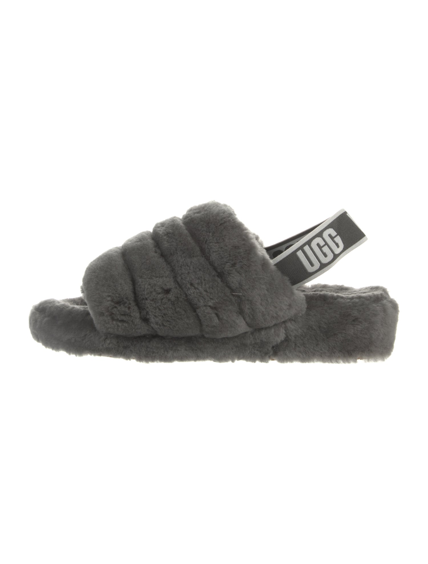 UGG Shearling Slingback Flats