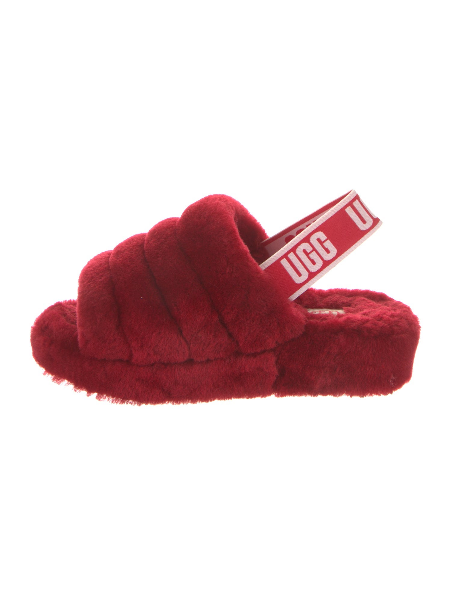 UGG Shearling Slingback Sandals