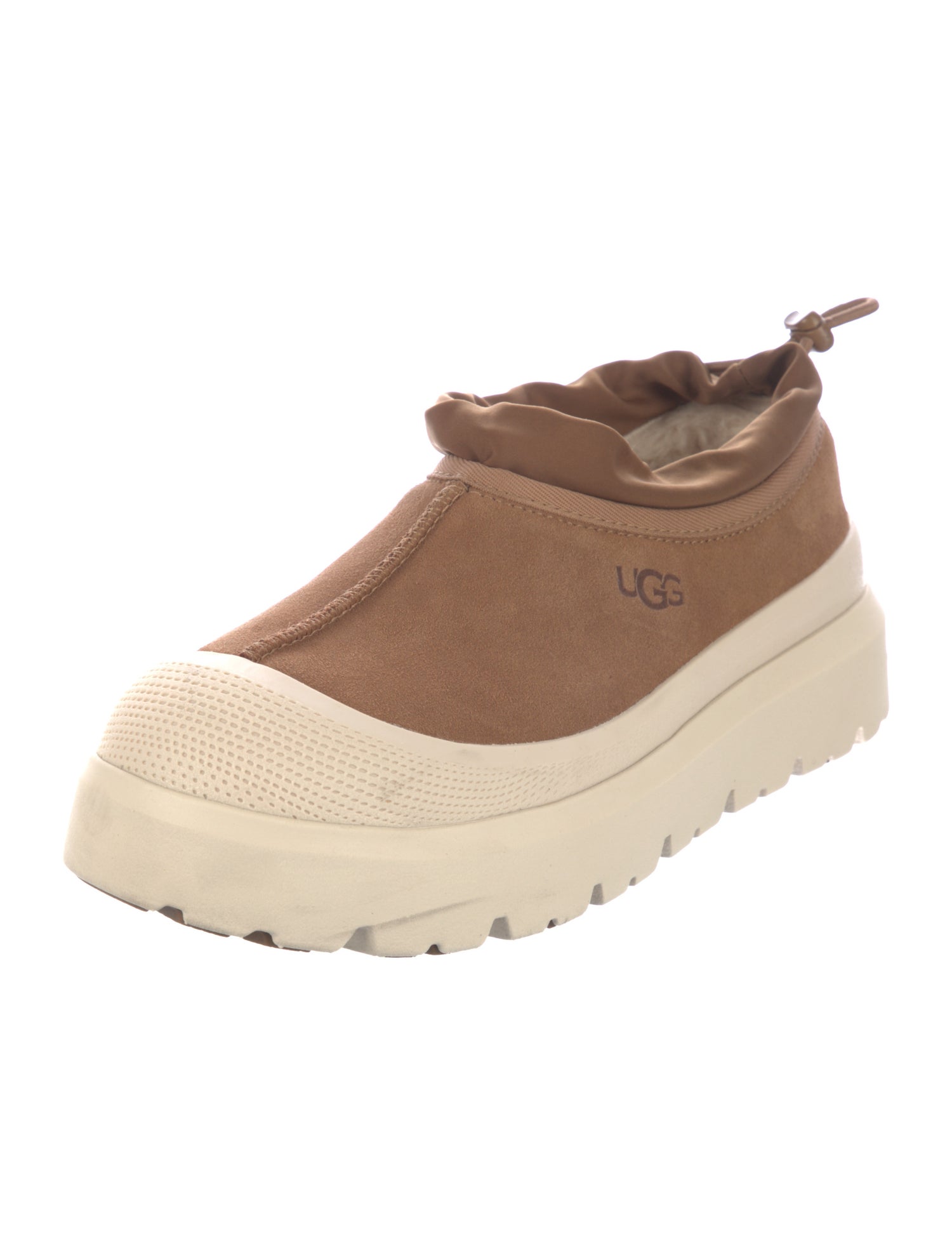 UGG Suede Colorblock Pattern Sneakers