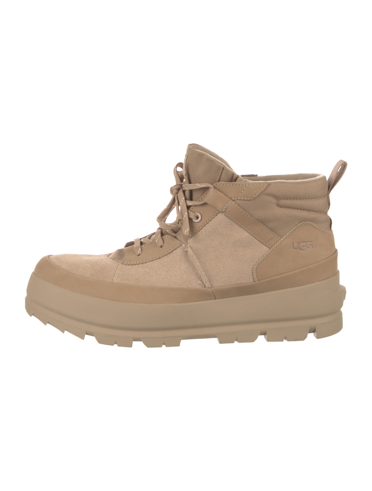 UGG Suede Lace-Up Boots