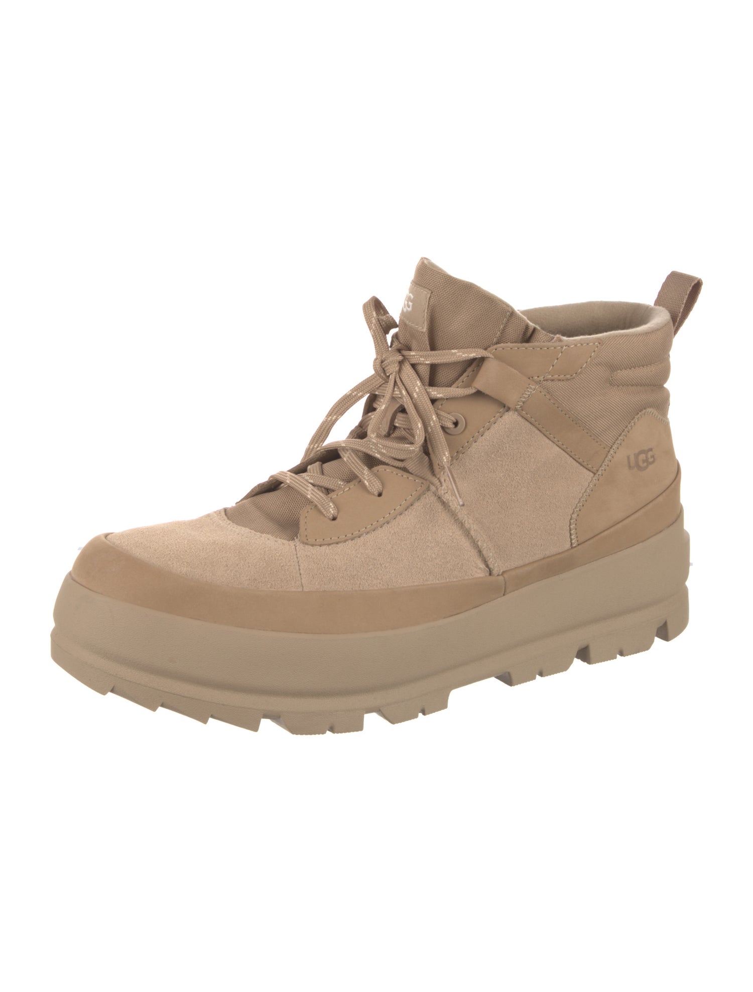 UGG Suede Lace-Up Boots