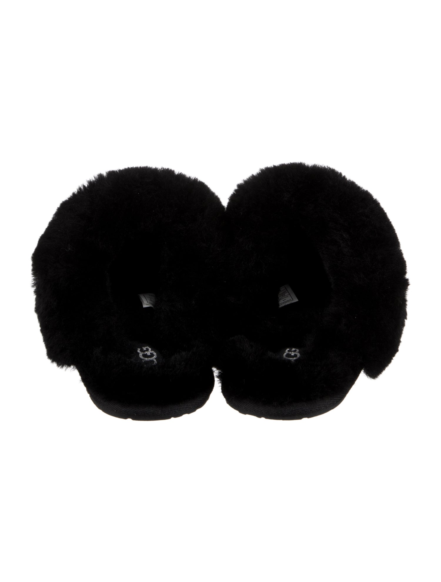 Shearling Patterned Mules