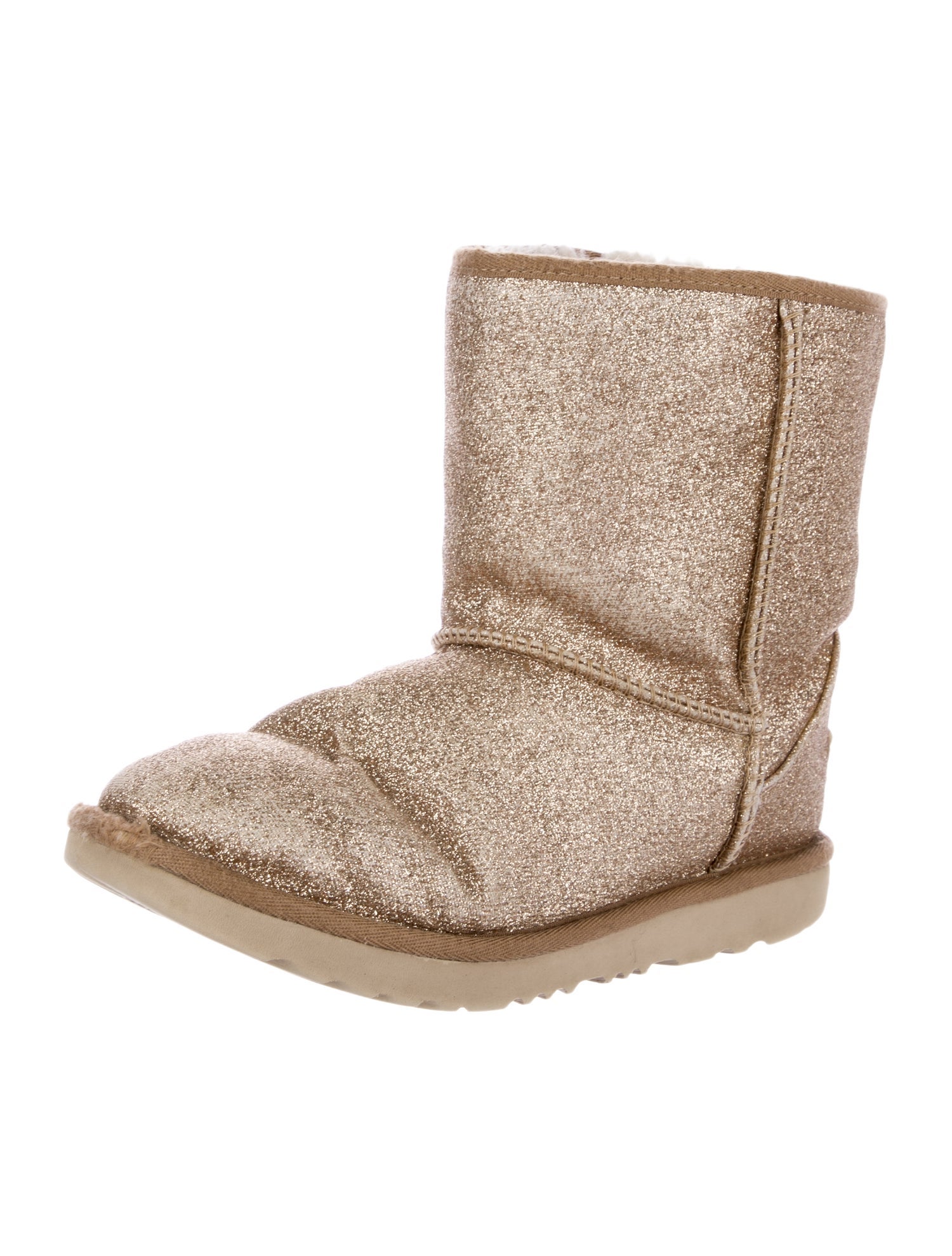 UGG Toddler Girls' Glitter Shearling Boots