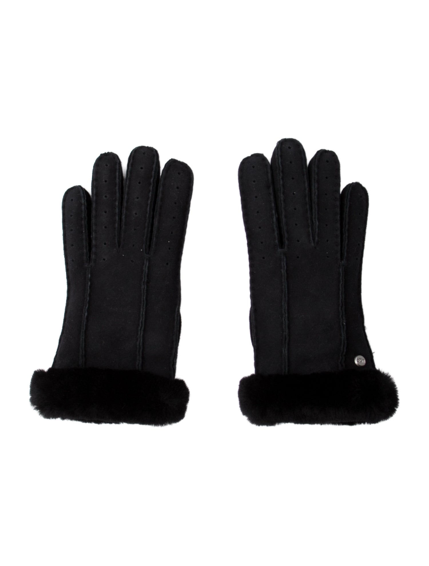 UGG Suede Textured Gloves w/Tags