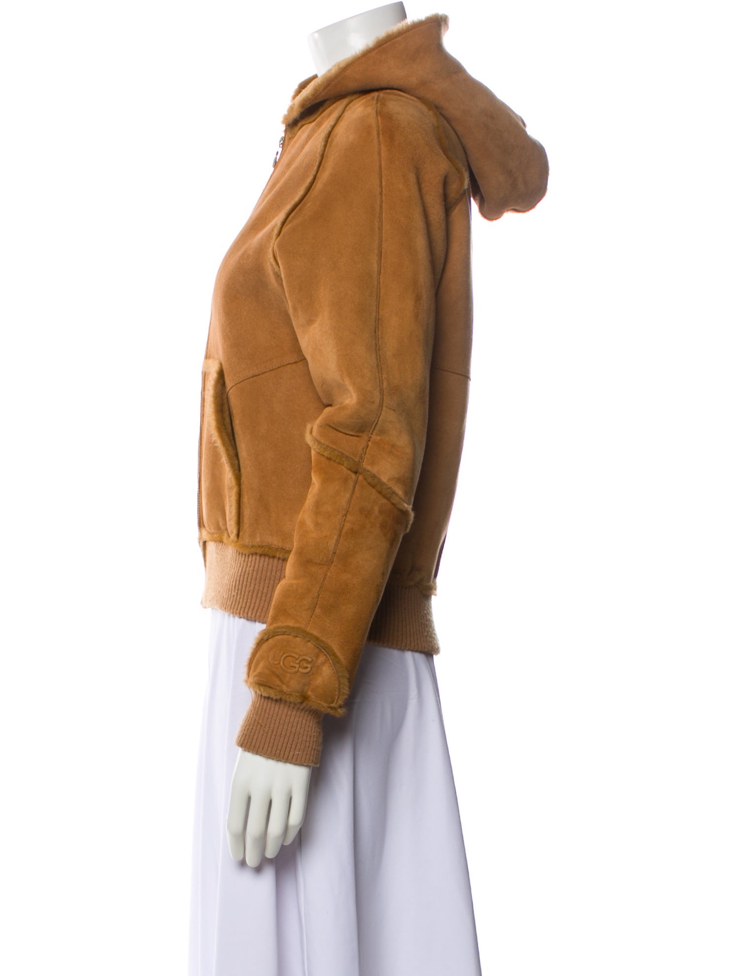 UGG Leather Bomber Jacket