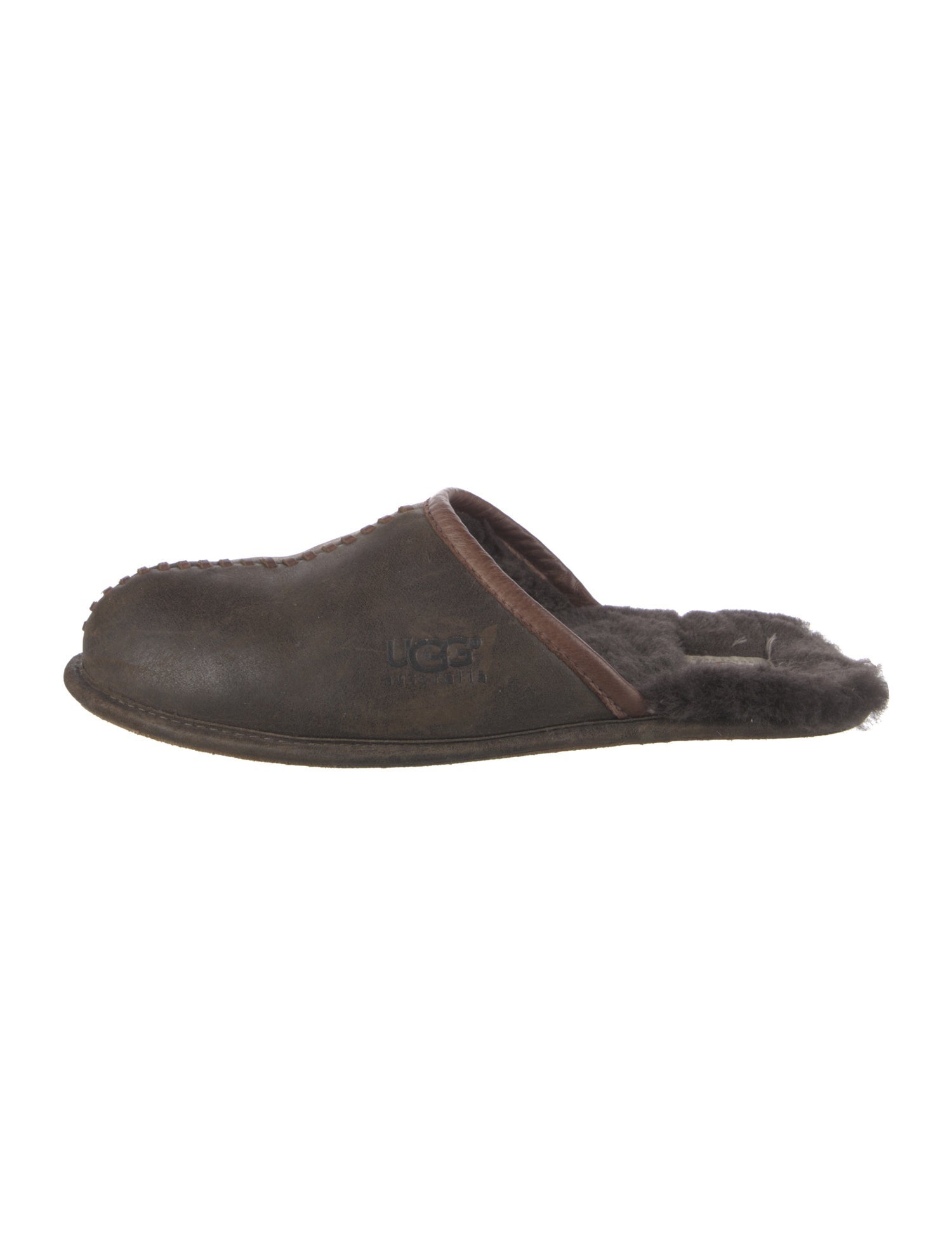 UGG Leather Slippers