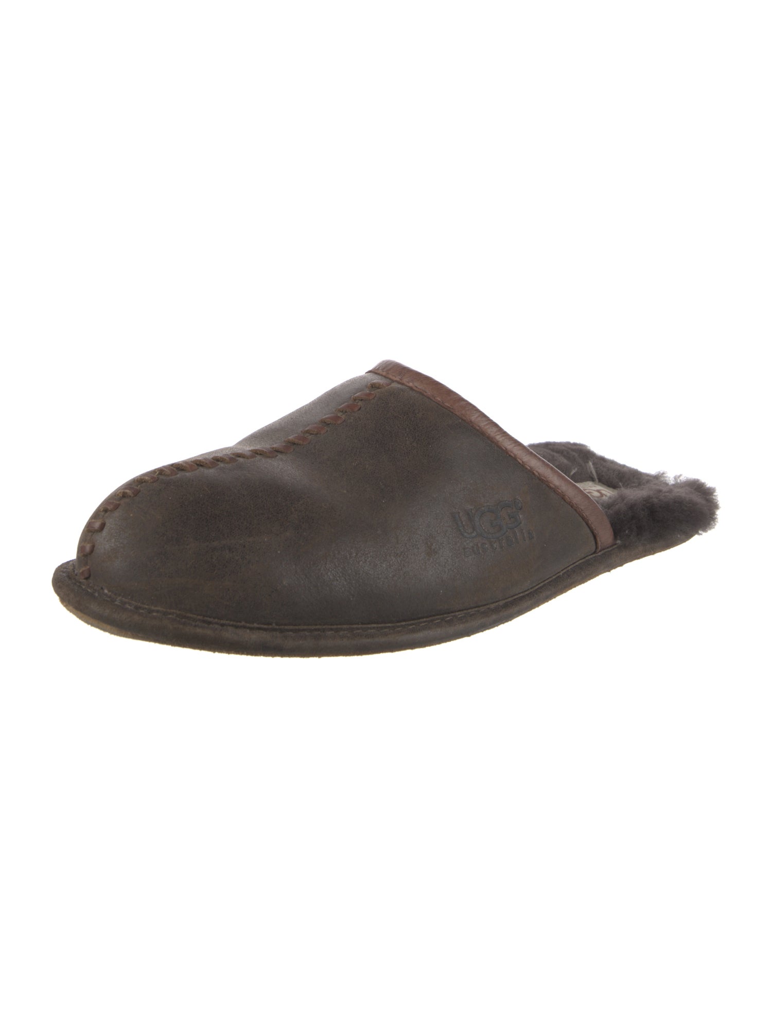 UGG Leather Slippers