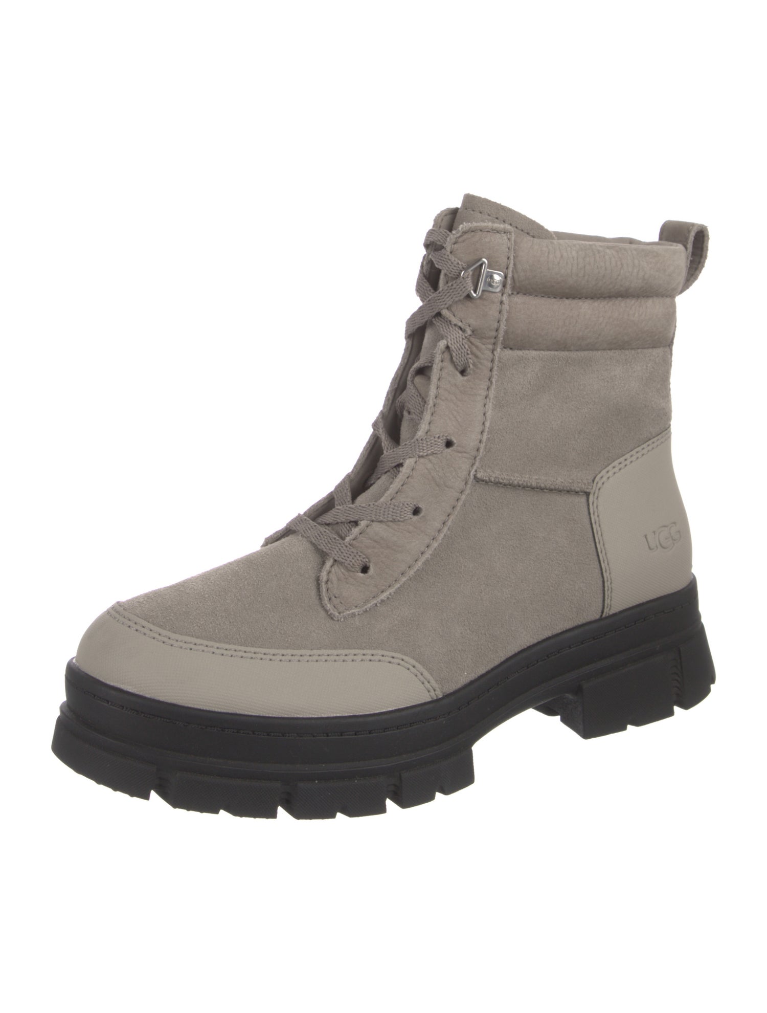 UGG Suede Lace-Up Boots