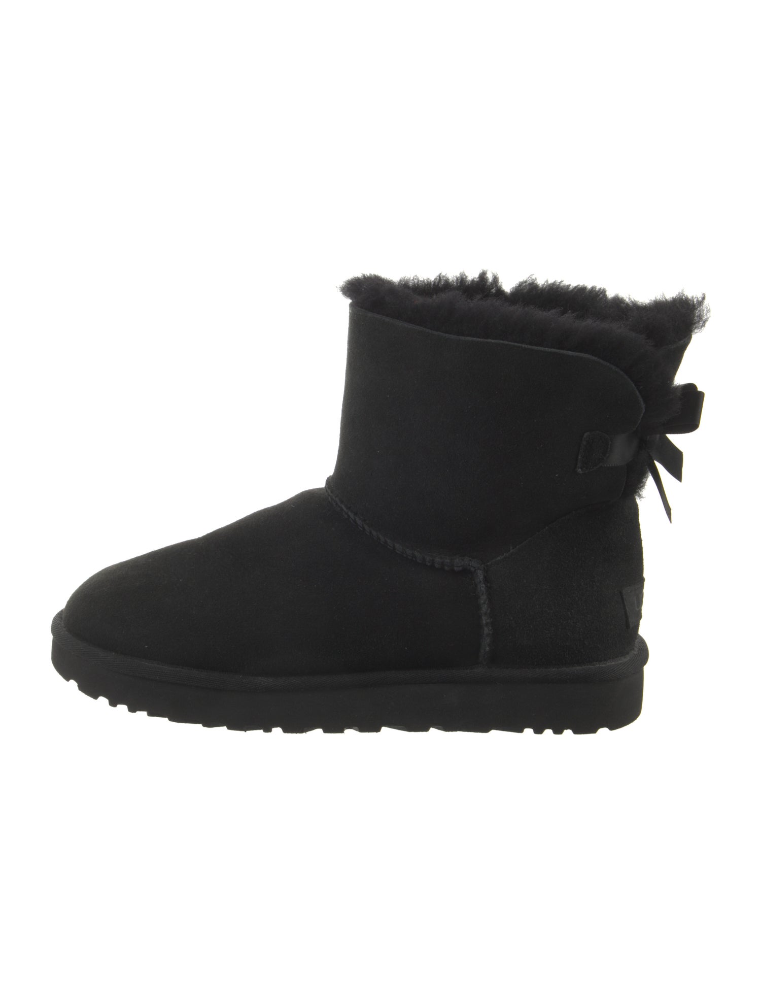 UGG Suede Bow Accents Boots