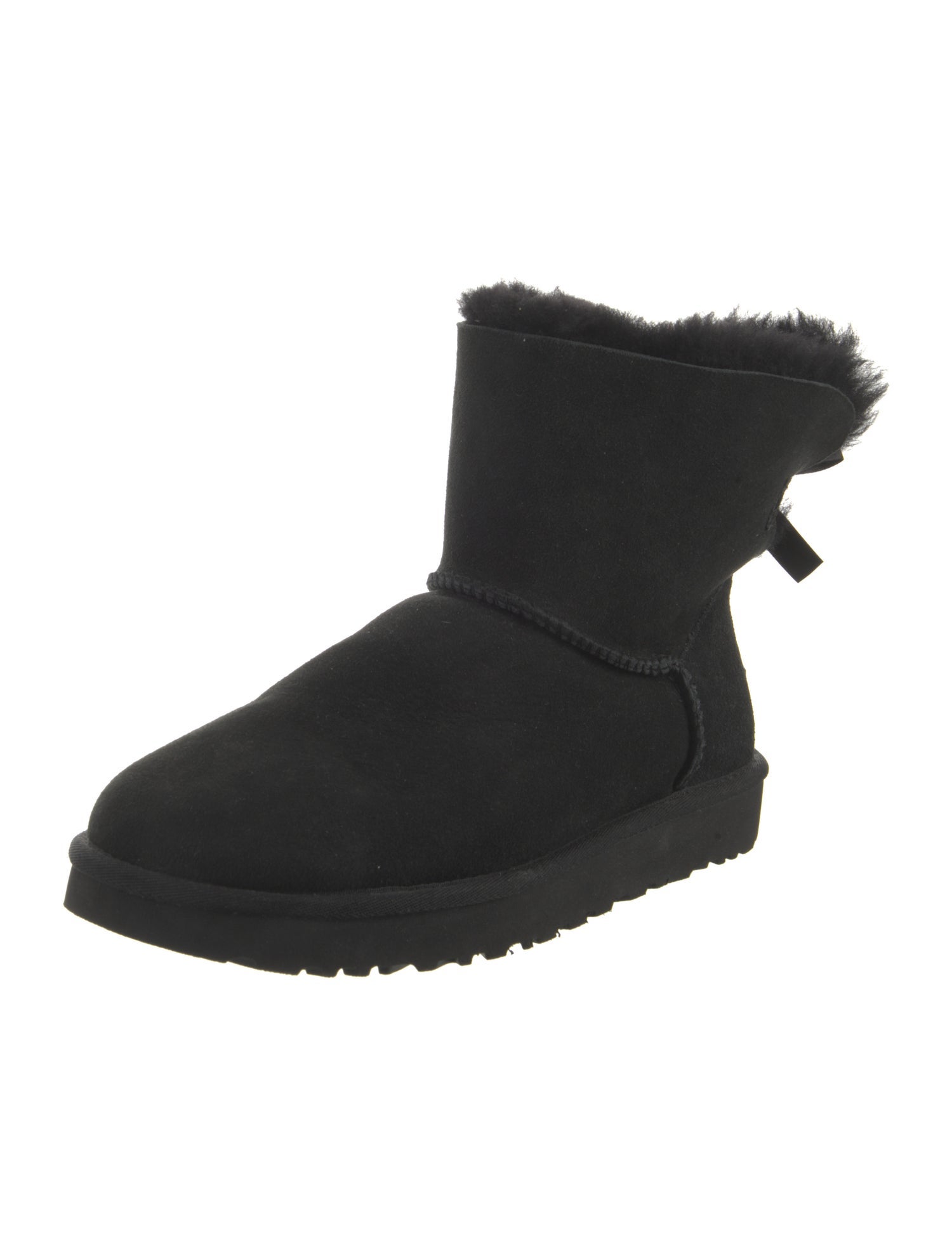 UGG Suede Bow Accents Boots