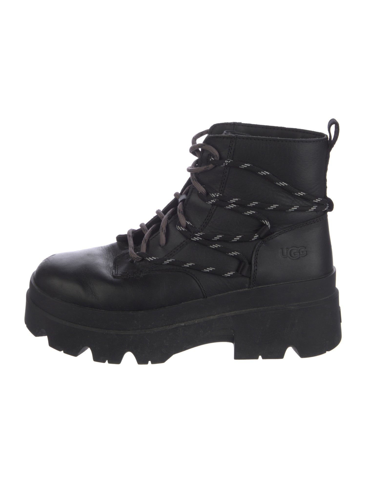 UGG Leather Combat Boots