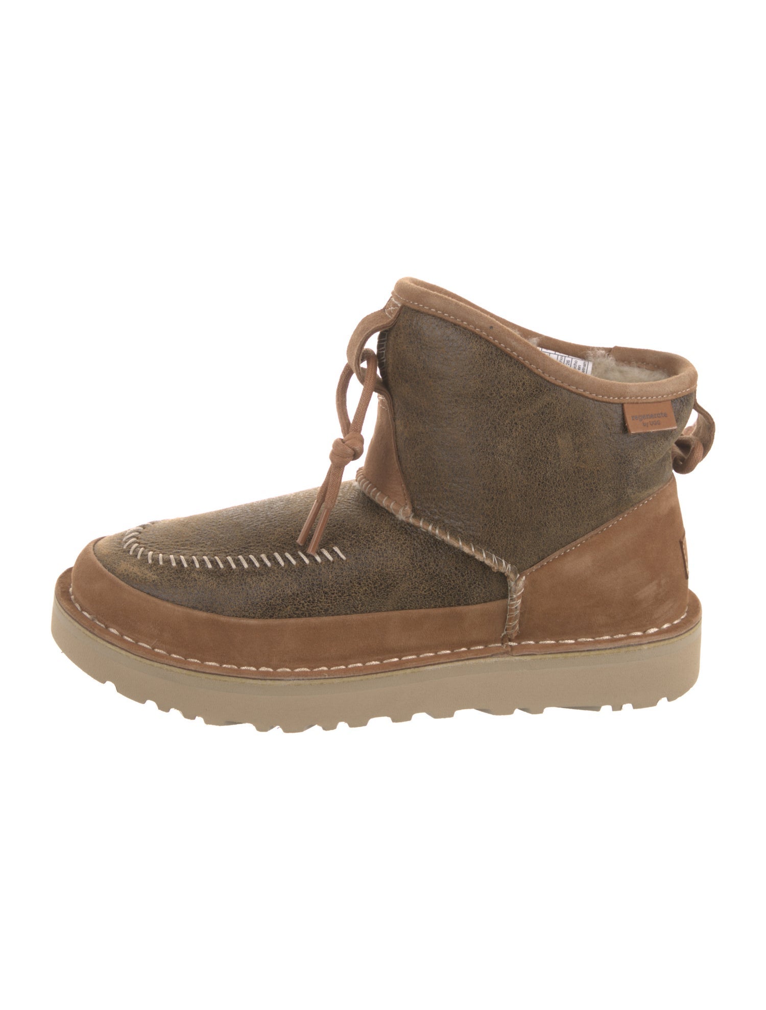 UGG Suede Lace-Up Boots