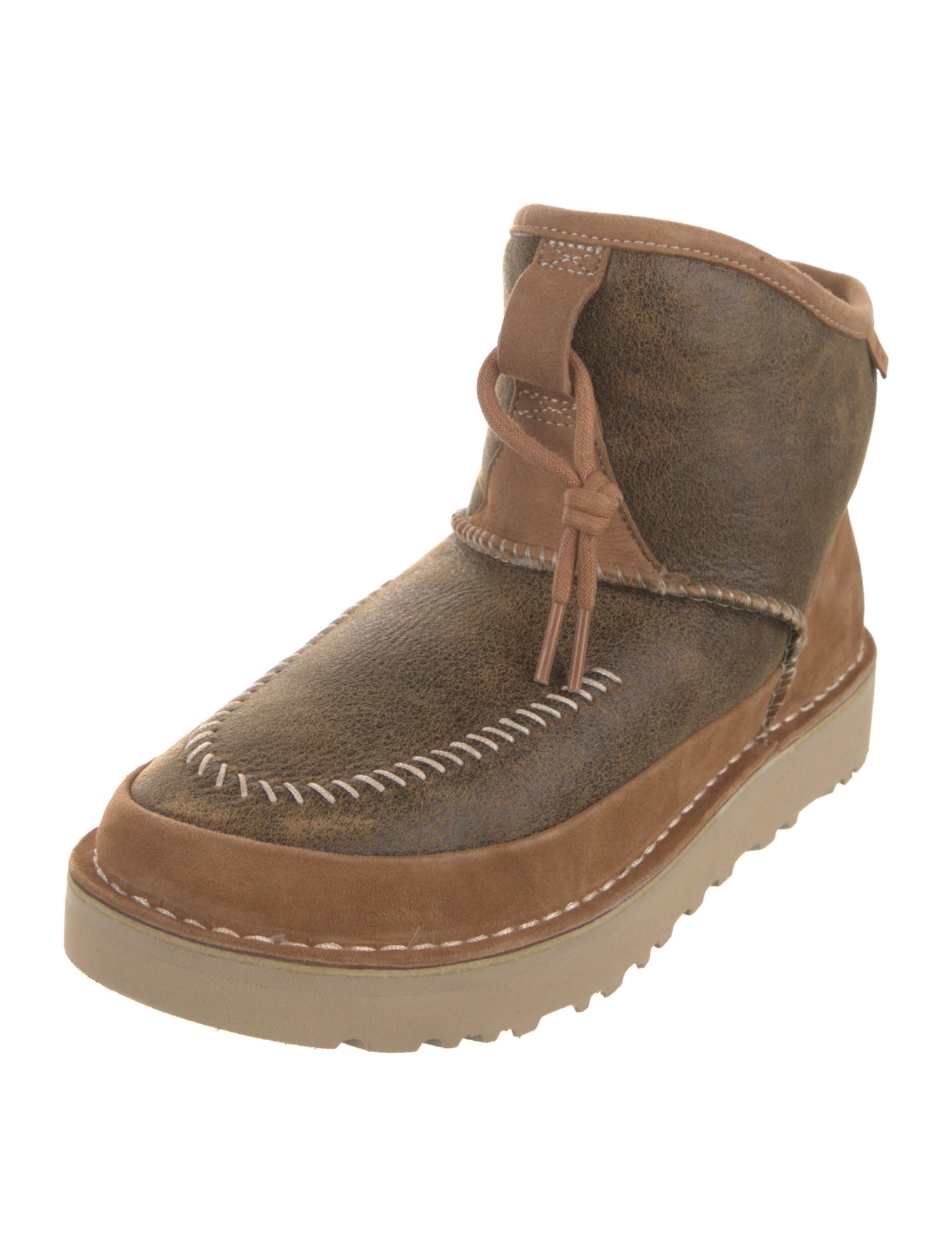 UGG Suede Lace-Up Boots