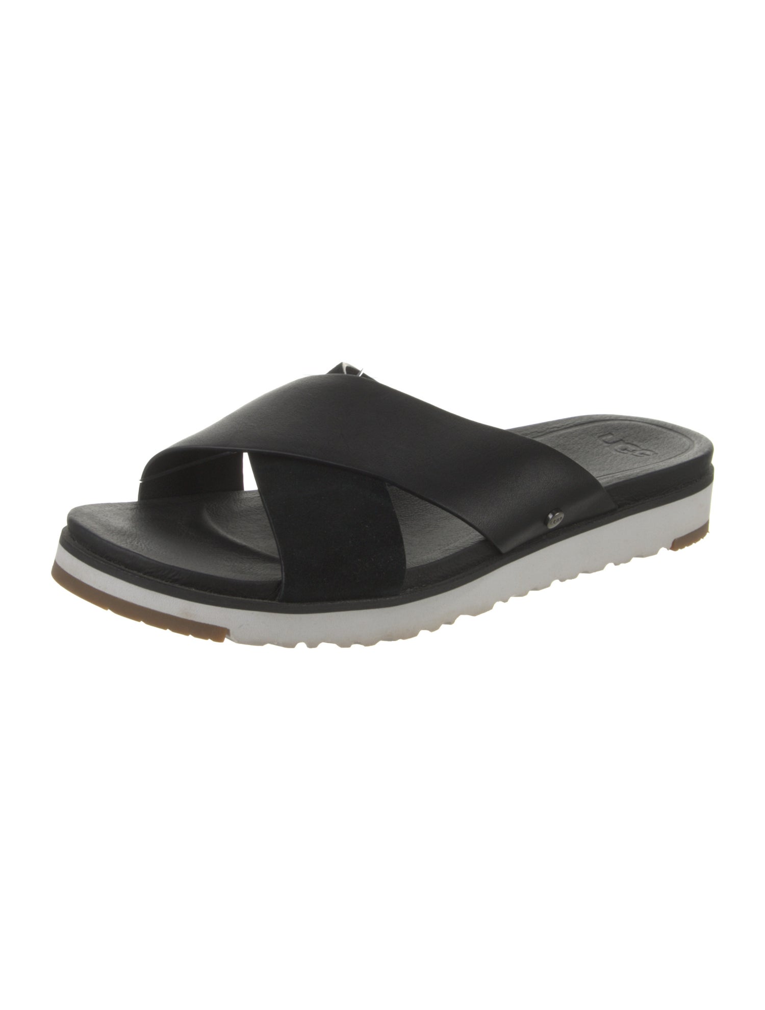 UGG Leather Slides