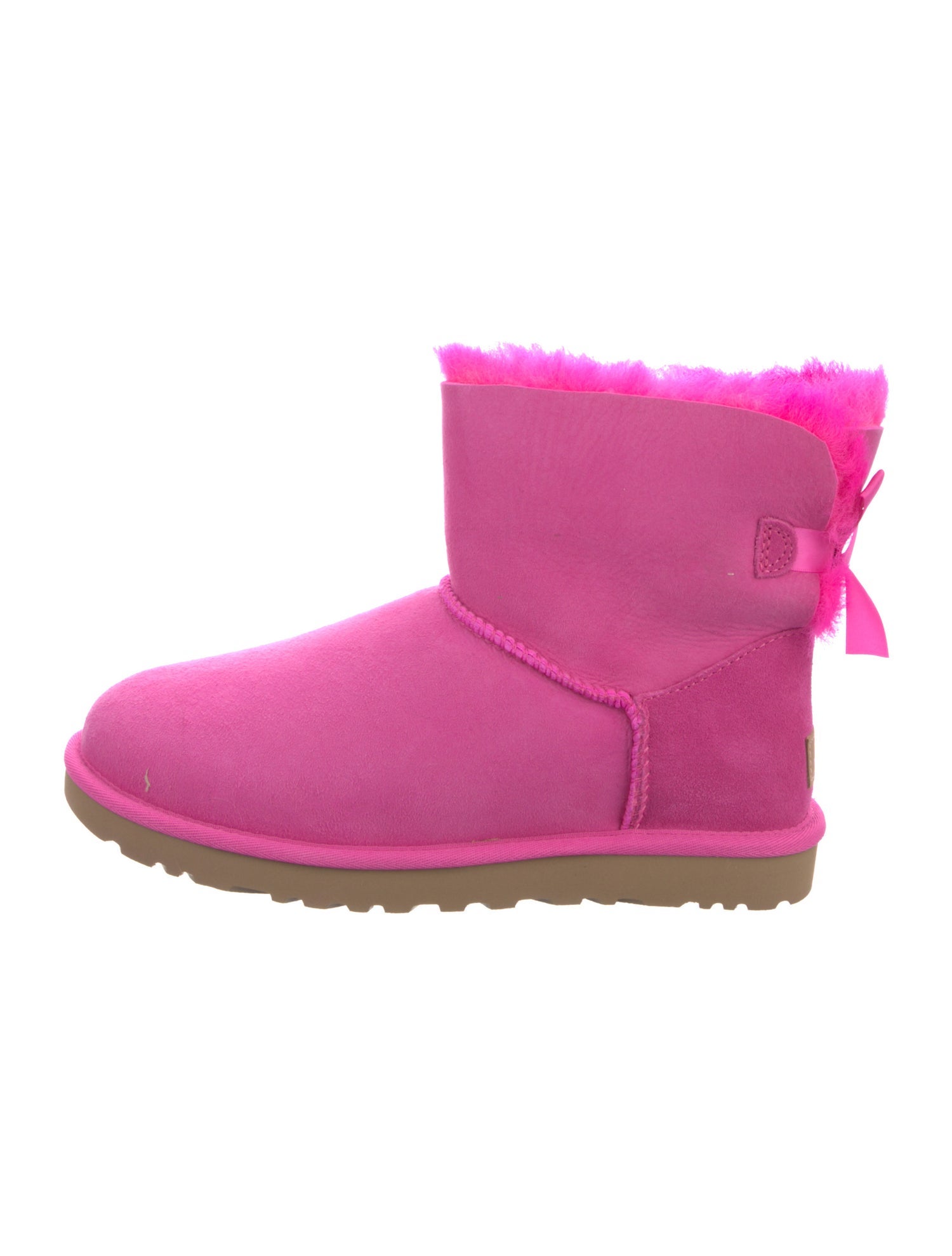UGG Suede Bow Accents Boots