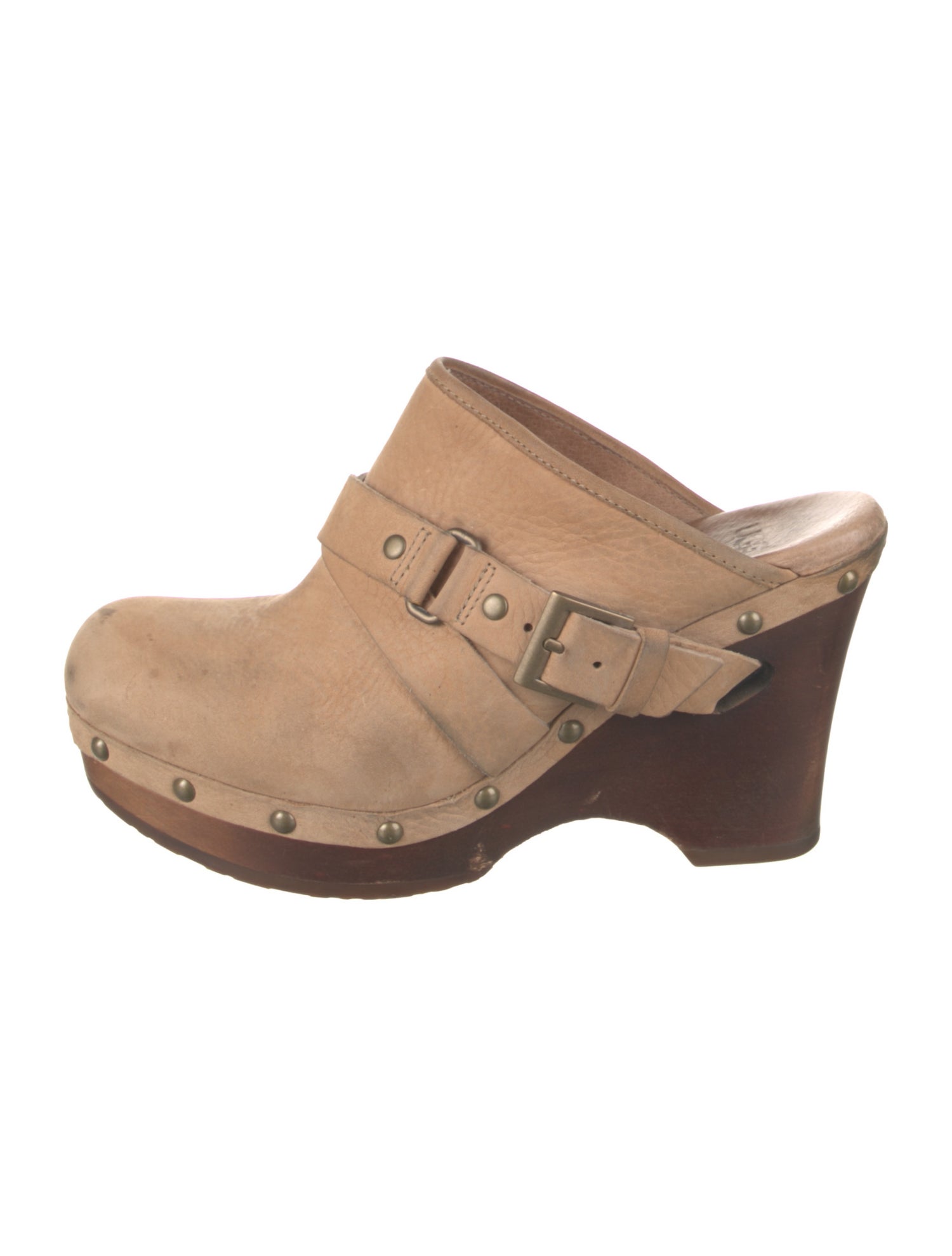 UGG Suede Studded Accents Mules