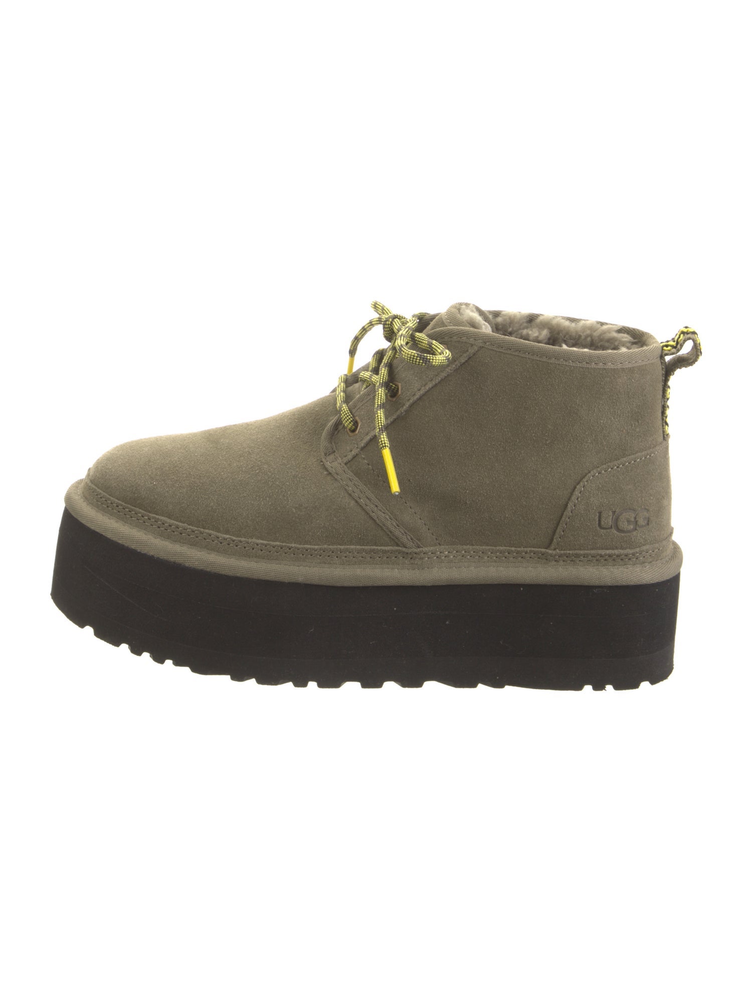 UGG Suede Lace-Up Boots