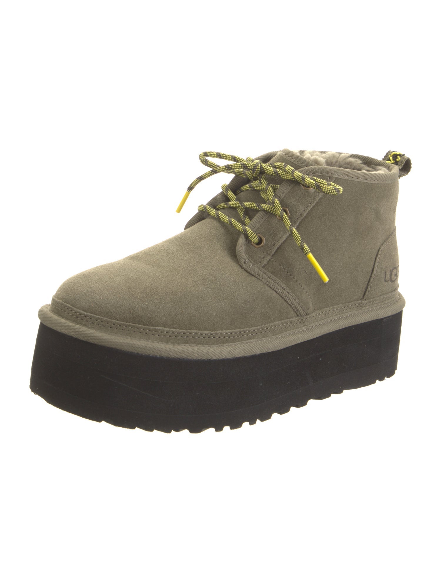 UGG Suede Lace-Up Boots