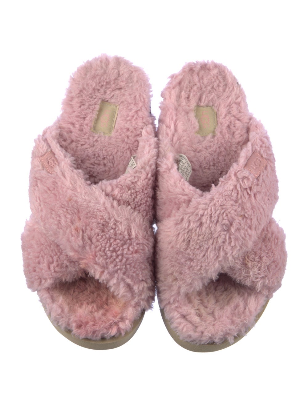 UGG Shearling Colorblock Pattern Flats - image 3